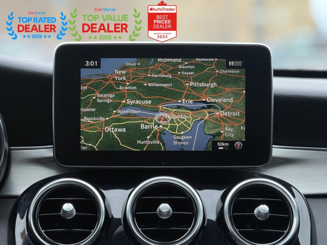 2016 Mercedes-Benz C-Class 300 //AMG PKG | PANO | NAVI | LOADED Photo