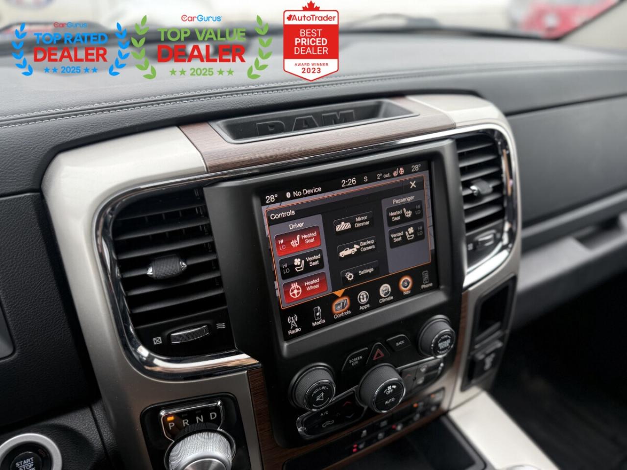 2016 RAM 1500 LARAMIE | ALPINE SOUND | SUNROOF | LOADED Photo