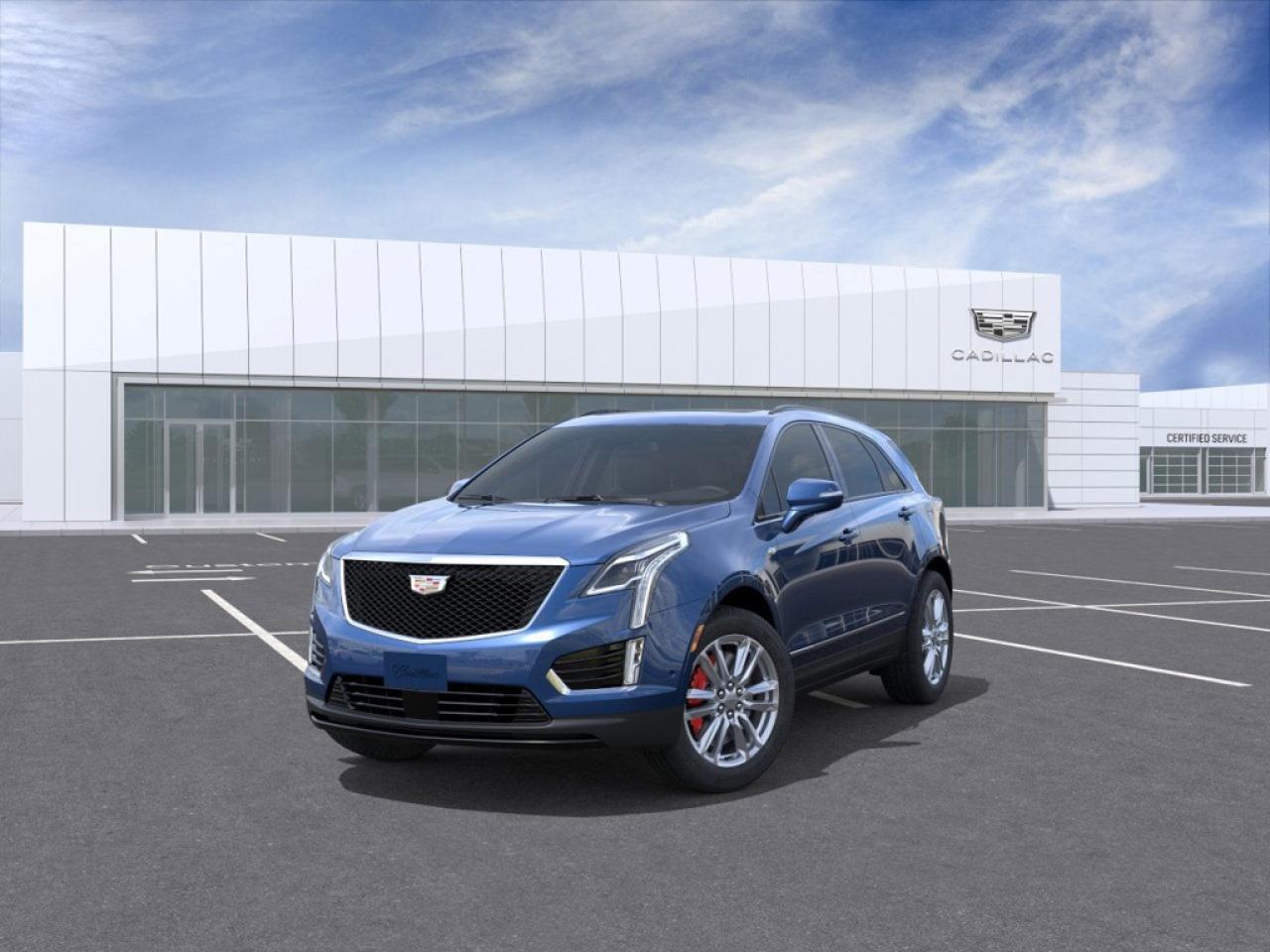 2026 Cadillac XT5 AWD Sport  SPORT, AWD, SUNROOF, BLUE ON BLACK Photo