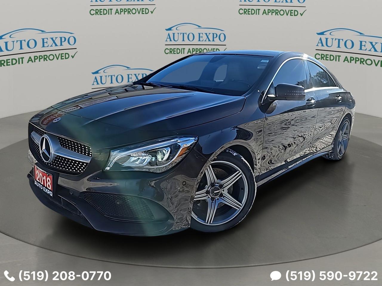 <p>Looking for a touch of luxury and performance? Feast your eyes on this stunning 2018 Mercedes-Benz CLA 250 4Matic, available now at Auto Expo Inc.! This elegant sedan boasts a rich brown exterior complemented by a refined tan leather interior, offering a sophisticated driving experience thats sure to turn heads. With 118,000 km on the odometer, this certified pre-owned CLA-Class is ready to deliver years of driving pleasure. The powerful yet efficient 4-cylinder engine and smooth automatic transmission provide a responsive and engaging ride, perfect for navigating city streets or cruising on the open highway.</p><p>This CLA 250 4Matic is equipped with all-wheel drive, providing superior handling and confidence in various driving conditions. It&rsquo;s also loaded with premium features, including a built-in GPS navigation system to help you find your way. This meticulously maintained Mercedes-Benz comes with two keys and two sets of tires, ensuring convenience and versatility for all seasons.</p><p>Here are five features that make this CLA-Class truly stand out:</p><ul><li><strong>Certified Pre-Owned Assurance:</strong> Enjoy peace of mind knowing this vehicle has passed a rigorous inspection and meets the highest quality standards.</li><li><strong>4Matic All-Wheel Drive:</strong> Experience enhanced grip and control, offering a confident and secure driving experience in any weather.</li><li><strong>Integrated GPS Navigation:</strong> Effortlessly navigate to your destination with the integrated GPS system, ensuring you never get lost.</li><li><strong>Luxurious Tan Leather Interior:</strong> Sink into the comfort and sophistication of the premium tan leather seats.</li><li><strong>Complete Package:</strong> With two sets of tires, this CLA-Class is prepared for any season.</li></ul><p><strong><em>Powered by AutoIntelligence&trade;</em></strong> Vehicle information has been generated using artificial intelligence and is provided for informational purposes only. While efforts are made to ensure accuracy, please confirm all details directly with the dealer.</p><p><a href=https://vhr.carfax.ca/?id=UtCpj4VLd4jLufa8QUJSSLC6AKr6GFb/&_jstate=PxI2DHNk_lIvHhXVe3VIQT8SNgxzZP5SLx4V1Xt1SEH5cvzCF-VBt_xVS-ui8_TFlnsEURpiwNGaVVxzWFaGADcNcJQZU8At7nIjHz-5jAlg3DperideEvzTQStTs9eRx_SMjktlF2JTsu2Eyo8NxM0BPt5THpIq5SaWrwYVBmLZq5NYvkiwA1de4QDxVTffSdhfCeCX-jJZxPZEN8YHrRWXUfV-28IA7WtbWuQSQc-oKHNjlF7pIWo-rJdf_j2V859AHPaUBvKgVf8DbgLHBf3lGTiTCltWbyR9-qzi-YGZu-40auMEehJJNmrRczs_pe0H3oVsVvJQI7Q-yZm0w8UjyVa2ZpNxvjO1A0_wSBndadM9g3svK1EwygD4H9DbfPQUchKkgFKB7sZGyNCf-DNG1G2Zk4a-GT5zu0s0vIBN8cTWCLXWjEMk8Ua2m486 target=_blank rel=noopener>We Finance!!!</a></p><p><a href=https://vhr.carfax.ca/?id=UtCpj4VLd4jLufa8QUJSSLC6AKr6GFb/&_jstate=PxI2DHNk_lIvHhXVe3VIQT8SNgxzZP5SLx4V1Xt1SEH5cvzCF-VBt_xVS-ui8_TFlnsEURpiwNGaVVxzWFaGADcNcJQZU8At7nIjHz-5jAlg3DperideEvzTQStTs9eRx_SMjktlF2JTsu2Eyo8NxM0BPt5THpIq5SaWrwYVBmLZq5NYvkiwA1de4QDxVTffSdhfCeCX-jJZxPZEN8YHrRWXUfV-28IA7WtbWuQSQc-oKHNjlF7pIWo-rJdf_j2V859AHPaUBvKgVf8DbgLHBf3lGTiTCltWbyR9-qzi-YGZu-40auMEehJJNmrRczs_pe0H3oVsVvJQI7Q-yZm0w8UjyVa2ZpNxvjO1A0_wSBndadM9g3svK1EwygD4H9DbfPQUchKkgFKB7sZGyNCf-DNG1G2Zk4a-GT5zu0s0vIBN8cTWCLXWjEMk8Ua2m486 target=_blank rel=noopener>OMVIC Licensed, UCDA & Carfax Member,,,</a></p><p><em>we specialize in Domestic and import vehicles! Our wide selection offers something for every need and budget!</em></p><p><em>Visit us @ 450 Belmont Ave, West Kitchener!</em></p>