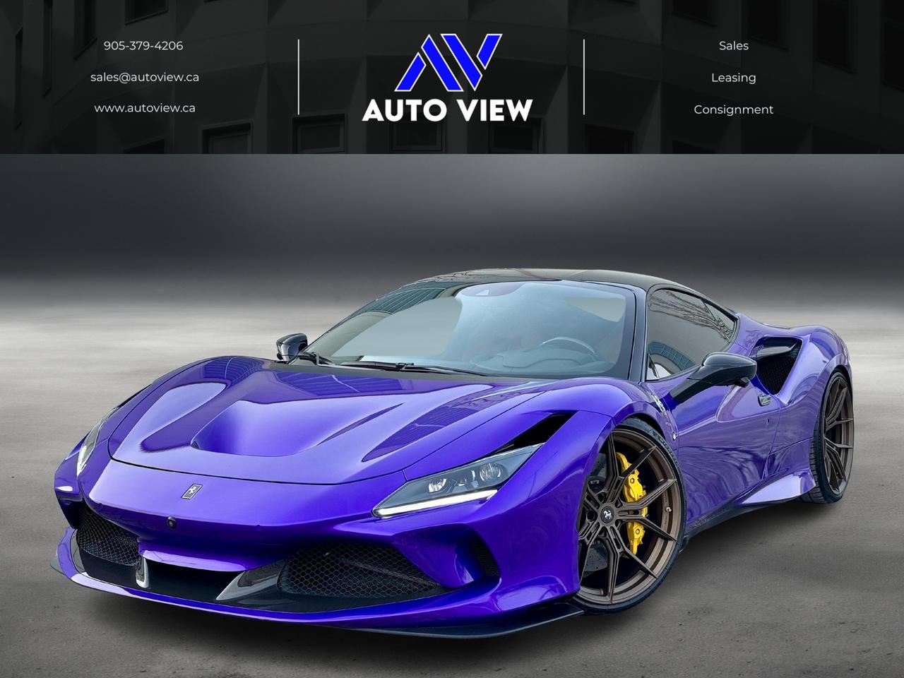 2021 Ferrari F8 Tributo **FULL RYFT TITANIUM EXHAUST** - Photo #1