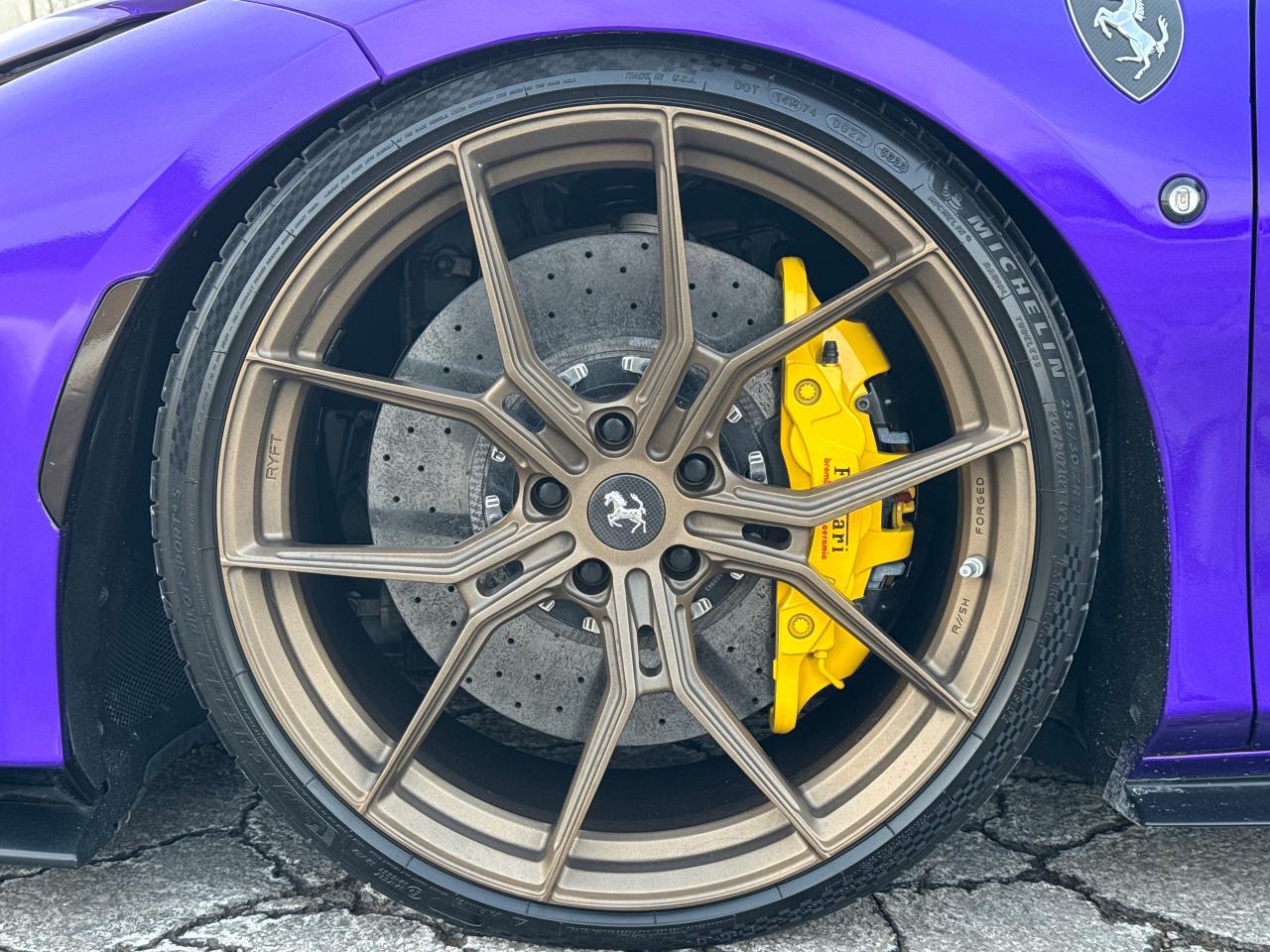 2021 Ferrari F8 Tributo **FULL RYFT TITANIUM EXHAUST** Photo