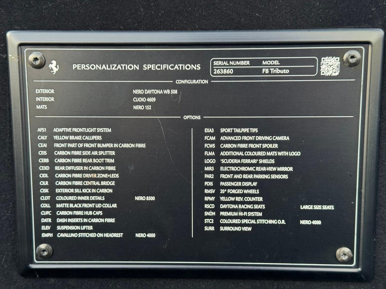 2021 Ferrari F8 Tributo **FULL RYFT TITANIUM EXHAUST** Photo