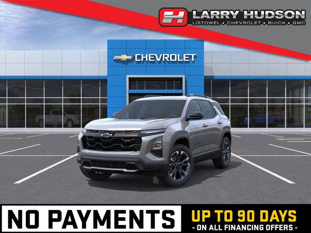 HUDSONS HAS IT!
See it - Drive it - Own it - LOVE it.

At Larry Hudson Chevrolet Buick GMC we make car buying a breeze! New car pricing with $0 down approvals are among your options (*on approved credit). There are a variety of finance and lease options available. Also expect top dollar for your trade-in!

Selling price/payment shown includes cash incentive(s). Does not include HST & Licensing. Bi-Weekly payments reflect current Chevrolet Buick and GMC incentives. We have professional Product Specialist to guide you through your vehicle purchase. Contact us for more info! 1-800-350-3325
