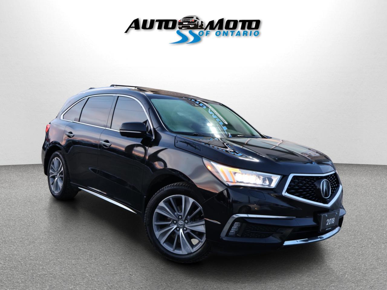 2018 Acura MDX 3.5L V6 SH-AWD w/Advance Package 360 CAMERA NAV BLUETOOTH DVD LEATHER HEATED SEATS SUNROOF CRUISE ALLOYS - Photo #1