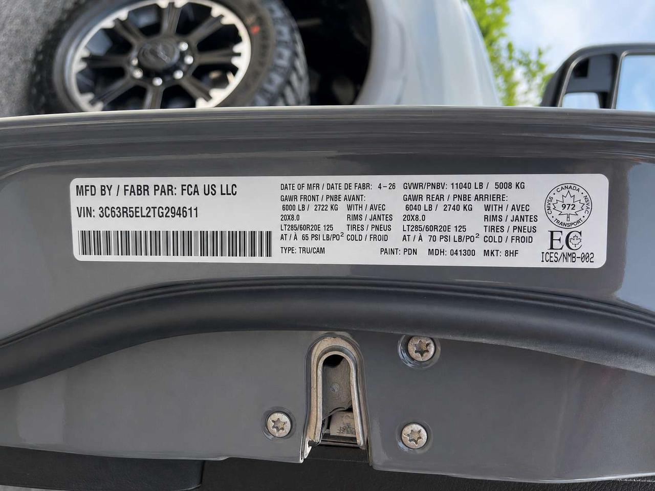 2026 RAM 2500 REBEL | 6.7L Diesel | Leather | Sunroof | Level 2 Photo