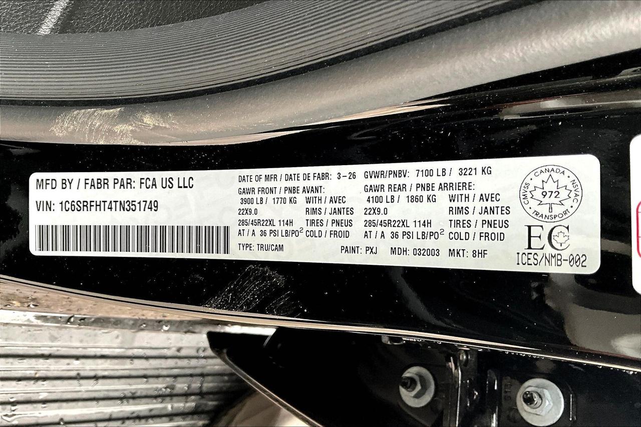 2026 RAM 1500 LIMITED | HEMI | Pano Roof | Level A | Night Pkg Photo