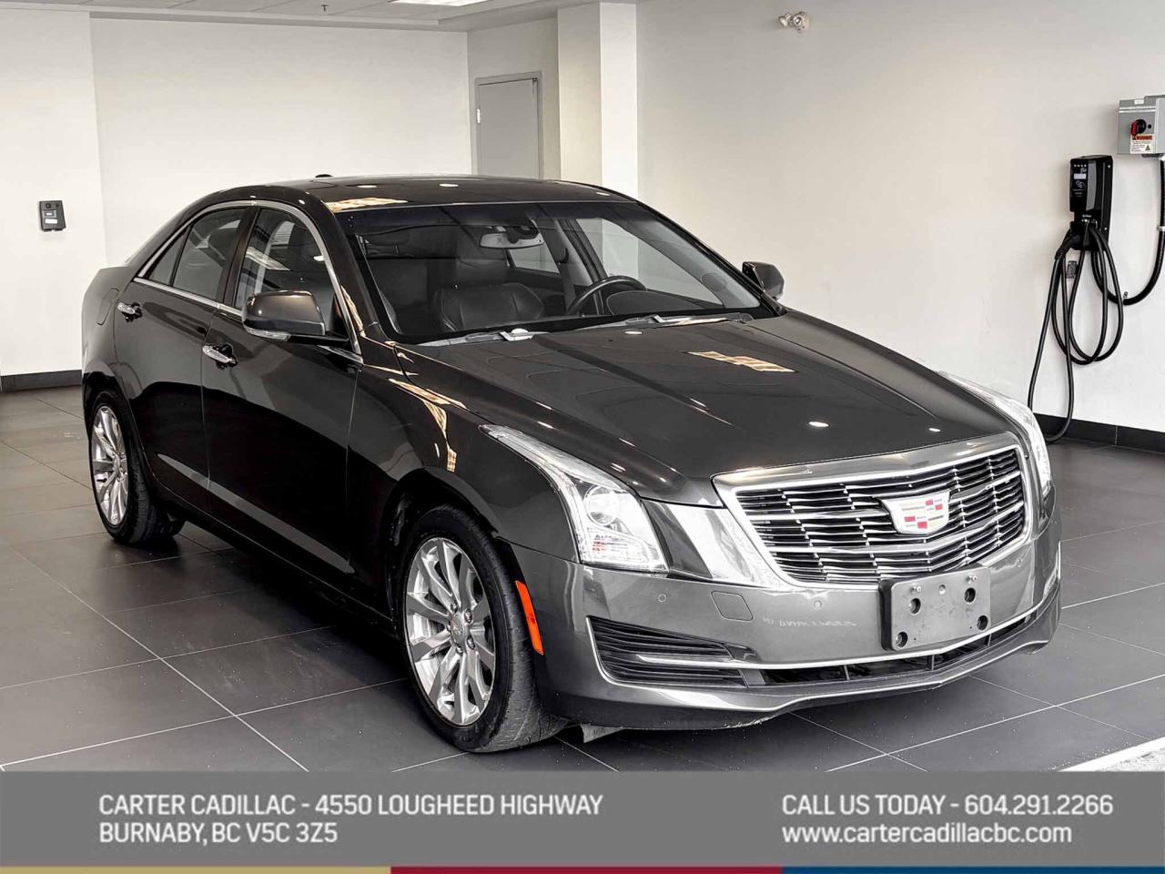 Experience refined performance and luxury in this 2018 Cadillac ATS Luxury AWD. Powered by a responsive 2.0L turbocharged engine with sport-tuned suspension and confidence-inspiring AWD, it delivers an engaging drive in all conditions. Inside, enjoy a power heated memory seat, sunroof, built-in navigation, and a Bose&reg; 10-speaker premium surround sound system. Added features like front and rear park assist, rear vision camera, and traction control enhance every journey.

Come take it for a test drive today and experience all this stylish vehicle has to offer!

WHY CARTER GM BURNABY?

- An unrivalled vehicle purchasing experience!
- Exceeding our loyal customers expectations since 1963
- 4.5 Google star rating (with 2,300+ customer reviews)
- Cargurus Top-rated Dealer 2025 Award
- Cargurus Top Value Dealer 2025 Award
- Peace of mind - 150-point vehicle inspection
- CARFAX - full vehicle service history - purchase with confidence!
- Vehicle trades welcome! Best price guaranteed!
- We provide upfront pricing, zero hidden fees, and 100% transparency
- Fast approvals and 99% acceptance rates (no matter your current credit status!)
- Multilingual staff (many languages spoken)
- Comfortable non-pressured environment with in-store television, WIFI and a childrens play area!
- In-store restaurant: fresh daily menu





Were here to help you drive the vehicle you want, the vehicle you deserve!
QUESTIONS? GREAT! WEVE GOT ANSWERS!
To speak with a friendly vehicle specialist - CALL NOW!
The advertised price includes all standard dealer fees and any applicable manufacturer or dealer incentives. It does not include applicable taxes, licensing, insurance, or optional products or services. Dealer fees will be clearly broken out and itemized on the bill of sale, maximum total of fees $595.00. Prices are shown in Canadian dollars. While we make every effort to ensure accuracy, vehicle details, pricing, options, and availability are subject to change without notice. Please confirm all information with dealership sales management before purchase. Dealer Code: 81129
