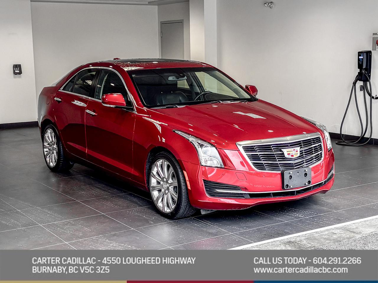 NO ACCIDENTS
Discover refined performance and luxury in this 2016 Cadillac ATS Luxury Collection AWD. Powered by a responsive 2.0L turbocharged engine with confidence-boosting AWD, it delivers a smooth yet engaging drive. Enjoy premium comforts like a power heated memory seat, automatic climate control, sunroof, and built-in navigation. Stay connected with Bluetooth&reg; and enhanced voice recognition, while front and rear park assist, a rear vision camera, and traction control add peace of mind.

Come take it for a test drive today and experience all this stylish vehicle has to offer!

WHY CARTER GM BURNABY?

- An unrivalled vehicle purchasing experience!
- Exceeding our loyal customers expectations since 1963
- 4.5 Google star rating (with 2,300+ customer reviews)
- Cargurus Top-rated Dealer 2025 Award
- Cargurus Top Value Dealer 2025 Award
- Peace of mind - 150-point vehicle inspection
- CARFAX - full vehicle service history - purchase with confidence!
- Vehicle trades welcome! Best price guaranteed!
- We provide upfront pricing, zero hidden fees, and 100% transparency
- Fast approvals and 99% acceptance rates (no matter your current credit status!)
- Multilingual staff (many languages spoken)
- Comfortable non-pressured environment with in-store television, WIFI and a childrens play area!
- In-store restaurant: fresh daily menu





Were here to help you drive the vehicle you want, the vehicle you deserve!
QUESTIONS? GREAT! WEVE GOT ANSWERS!
To speak with a friendly vehicle specialist - CALL NOW!
The advertised price includes all standard dealer fees and any applicable manufacturer or dealer incentives. It does not include applicable taxes, licensing, insurance, or optional products or services. Dealer fees will be clearly broken out and itemized on the bill of sale, maximum total of fees $495.00. Prices are shown in Canadian dollars. While we make every effort to ensure accuracy, vehicle details, pricing, options, and availability are subject to change without notice. Please confirm all information with dealership sales management before purchase. Dealer Code: 81129