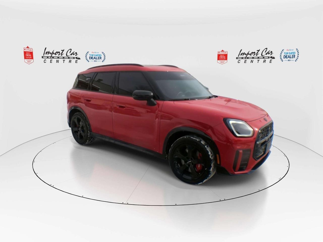 2025 MINI Cooper Countryman John Cooper Works ALL4 JCW!!  VESCIN/CORD SURFACES, PANO. ROOF, NAVI, HARMAN KARDON SOUND, HUDS Photo1