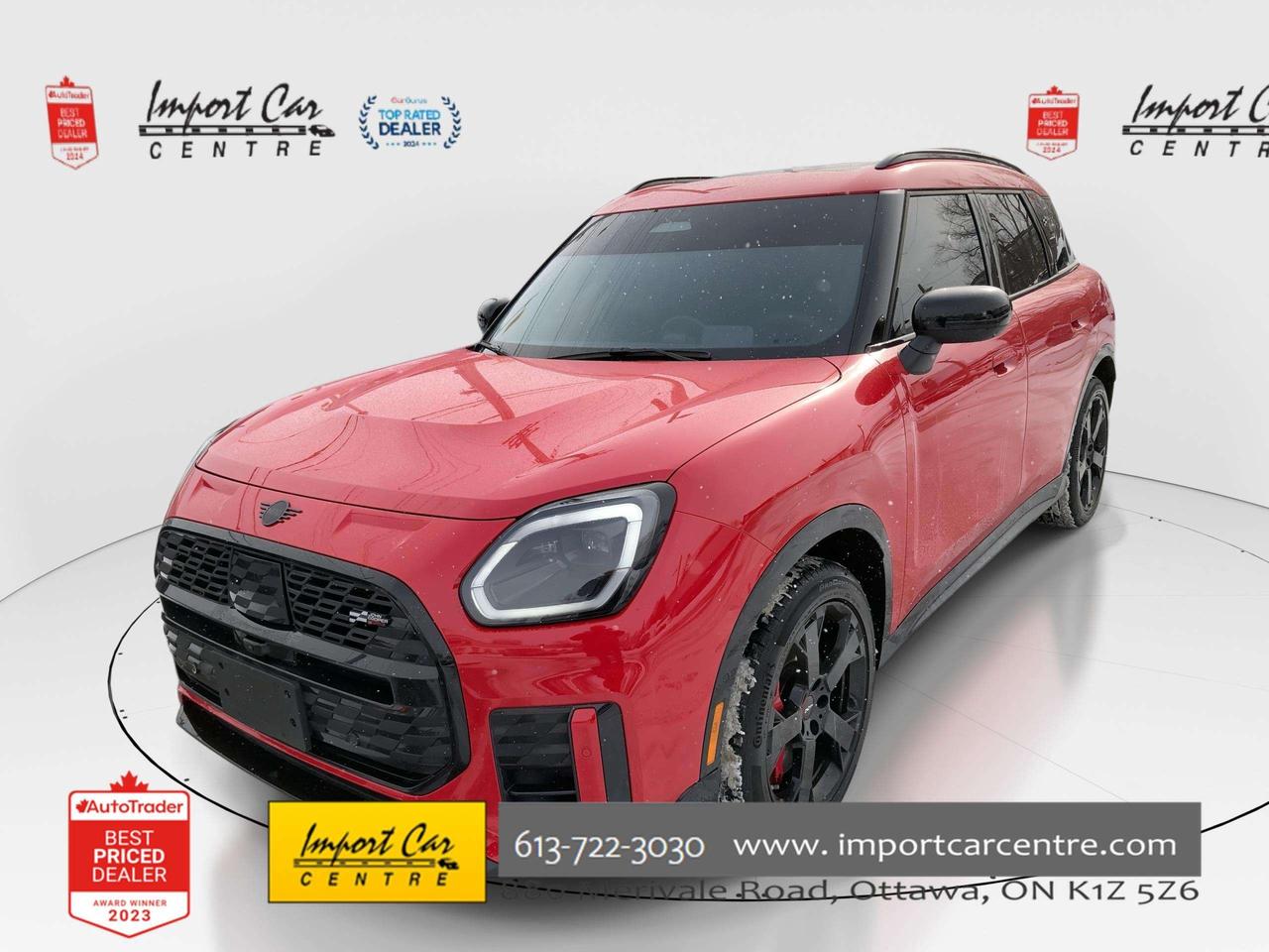 2025 MINI Cooper Countryman John Cooper Works ALL4 JCW!!  VESCIN/CORD SURFACES, PANO. ROOF, NAVI, HARMAN KARDON SOUND, HUDS Photo0