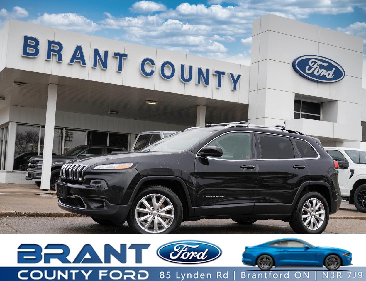 2016 Jeep Cherokee Limited | LEATHER | PANO ROOF | NAVI | 4WD Photo