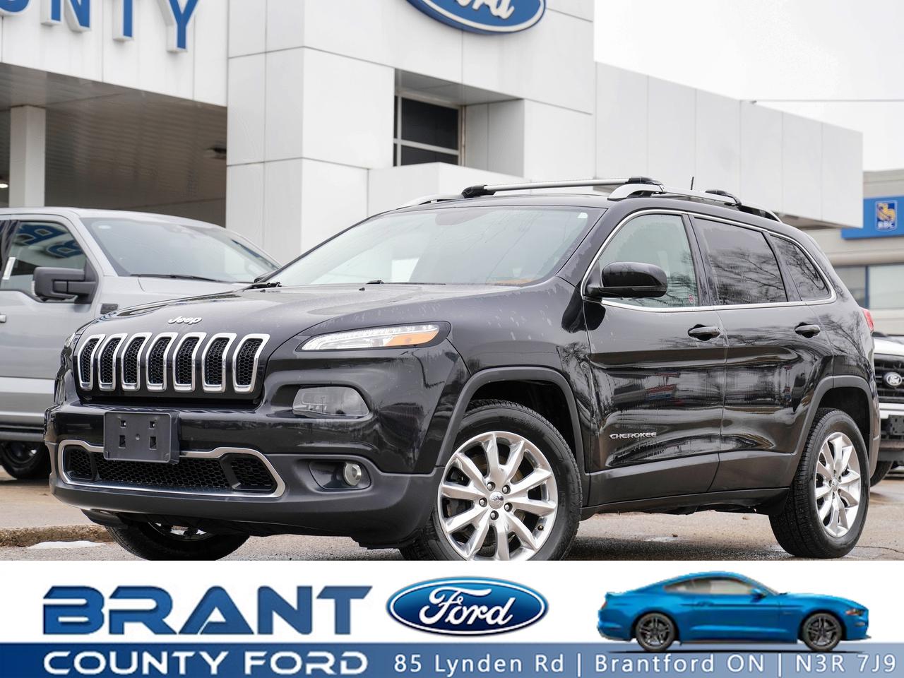 2016 Jeep Cherokee Limited | LEATHER | PANO ROOF | NAVI | 4WD Photo