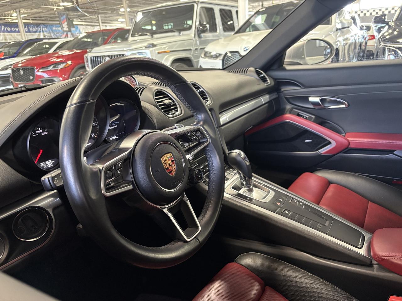 2018 Porsche 718 Cayman Coupe|PDK|SPORTCHRONO|NAV|BOSE|REDLEATHER|REDBELTS Photo