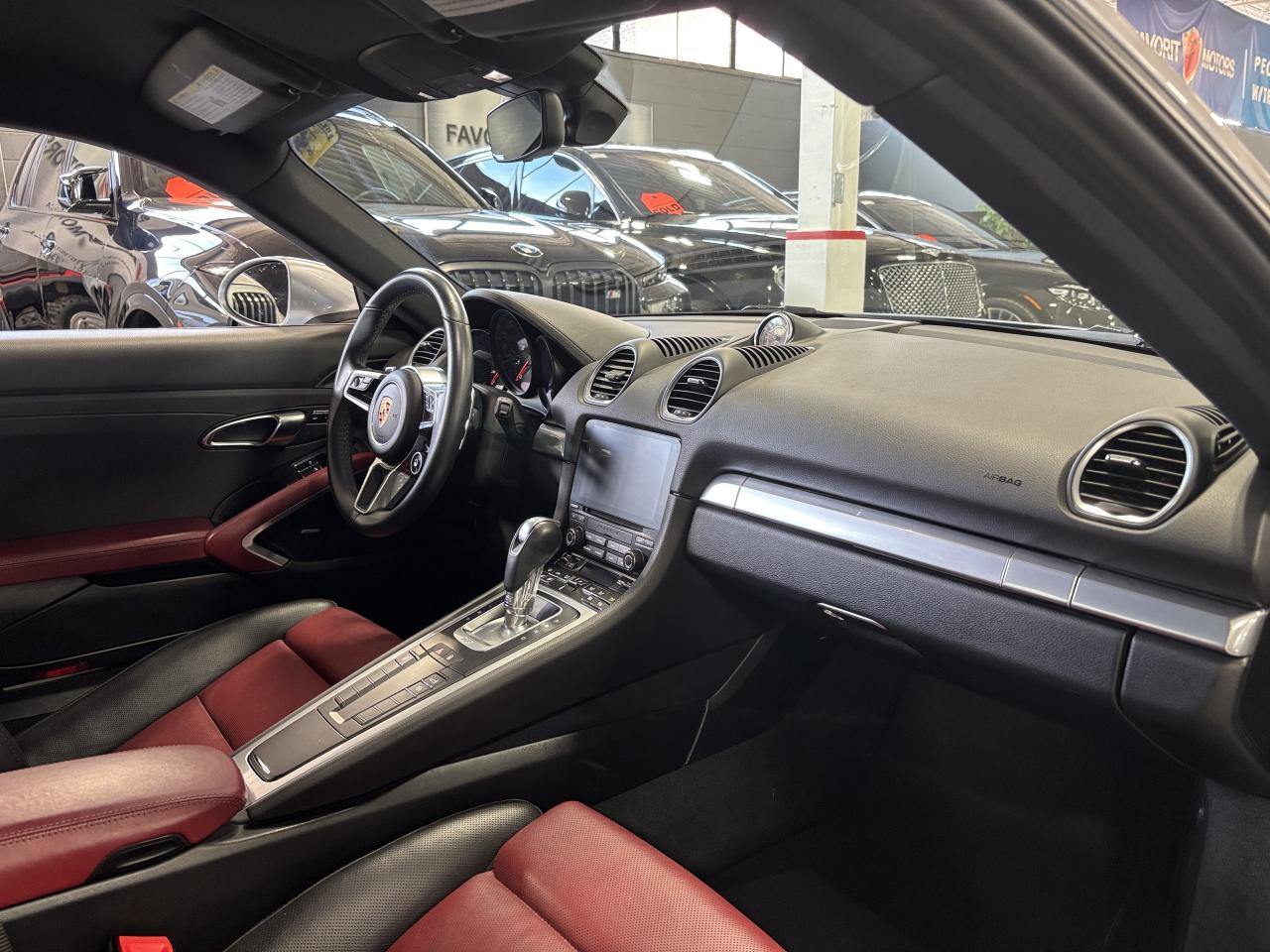 2018 Porsche 718 Cayman Coupe|PDK|SPORTCHRONO|NAV|BOSE|REDLEATHER|REDBELTS Photo