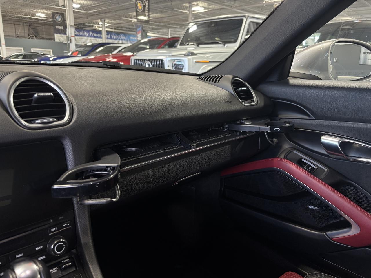 2018 Porsche 718 Cayman Coupe|PDK|SPORTCHRONO|NAV|BOSE|REDLEATHER|REDBELTS Photo