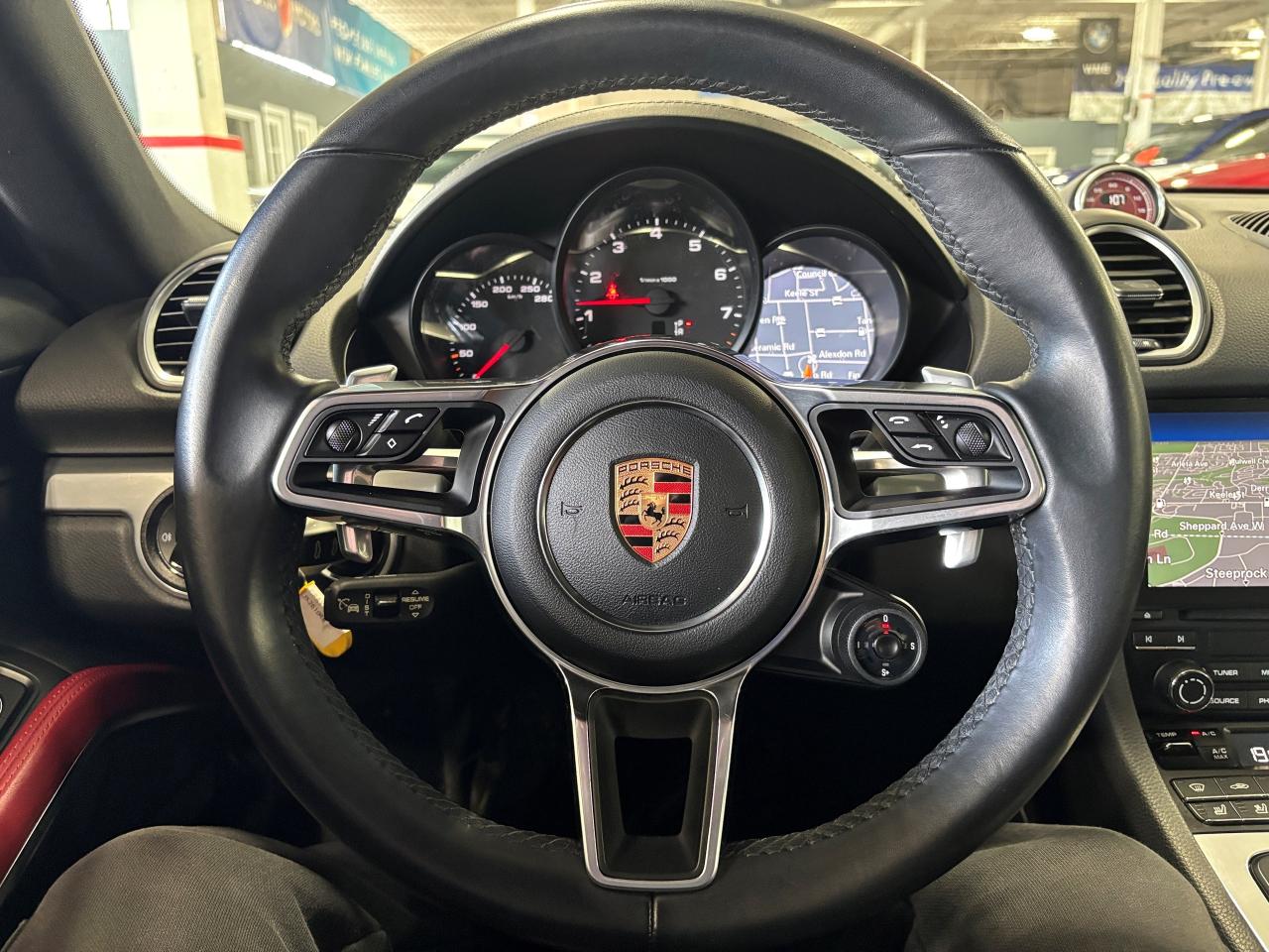 2018 Porsche 718 Cayman Coupe|PDK|SPORTCHRONO|NAV|BOSE|REDLEATHER|REDBELTS Photo