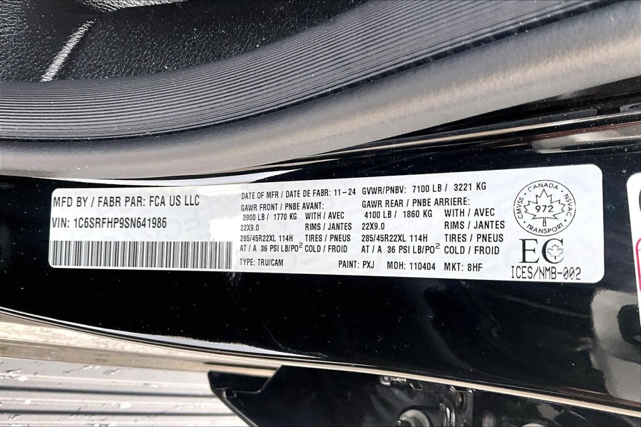 2025 RAM 1500 Limited | Level A | Panoroof | Bed Utility | 4X4 Photo