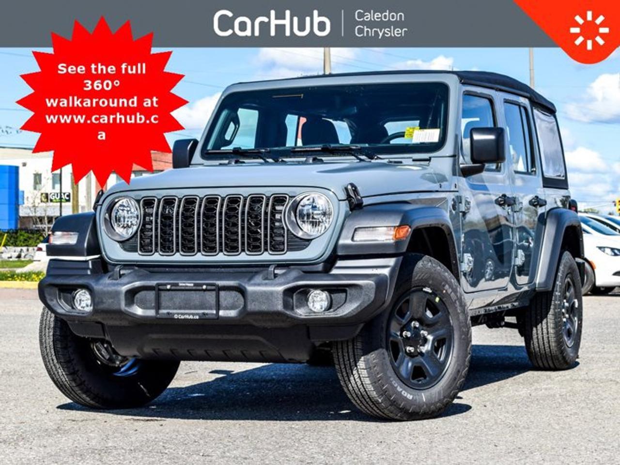 2026 Jeep Wrangler Sport 4x4 Soft Top Apple Carplay Backup Camera Photo