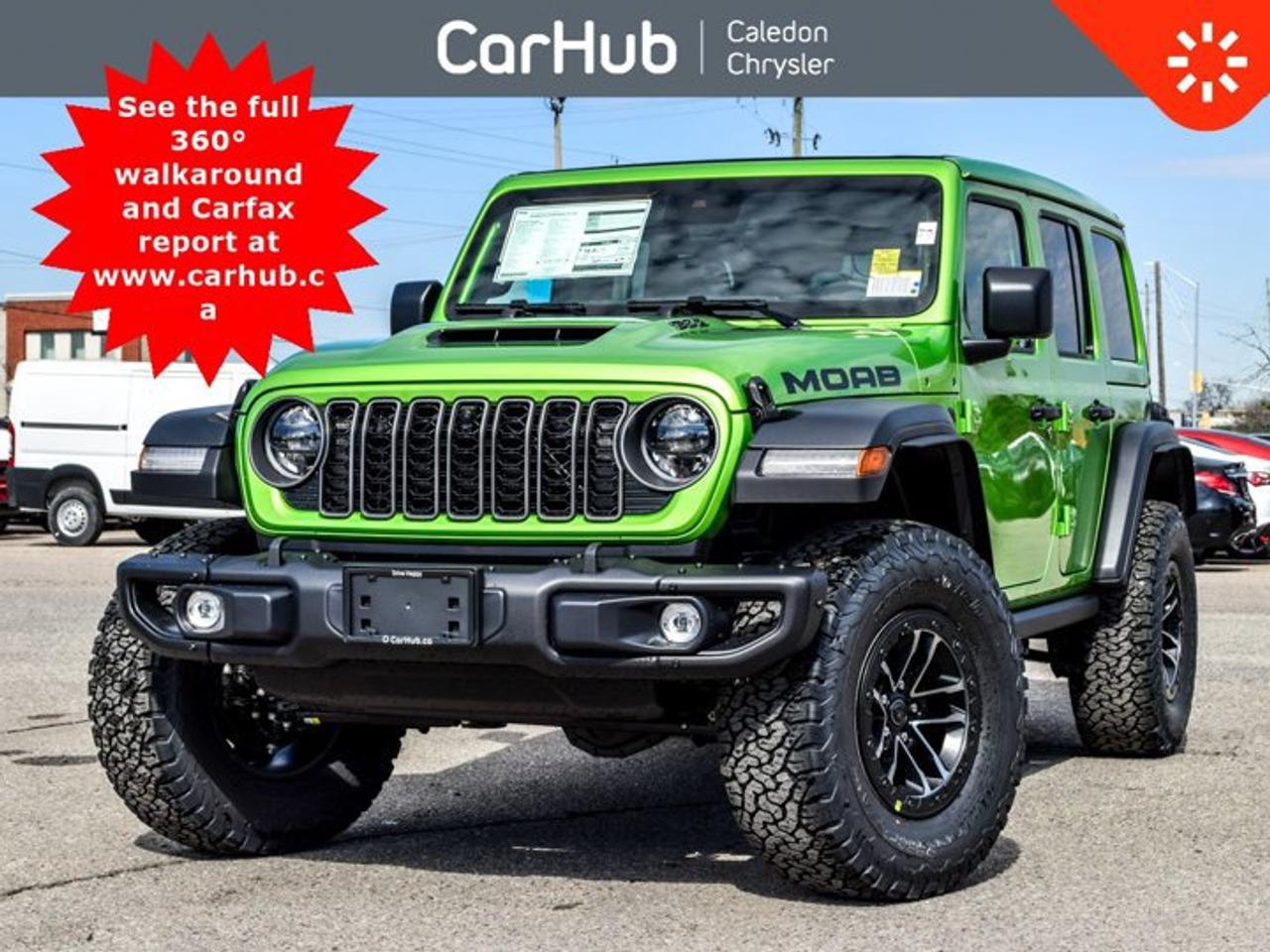 2026 Jeep Wrangler MOAB 392 6.4L SRT HEMI V8 Sky 1 Touch Power Top Leather Photo