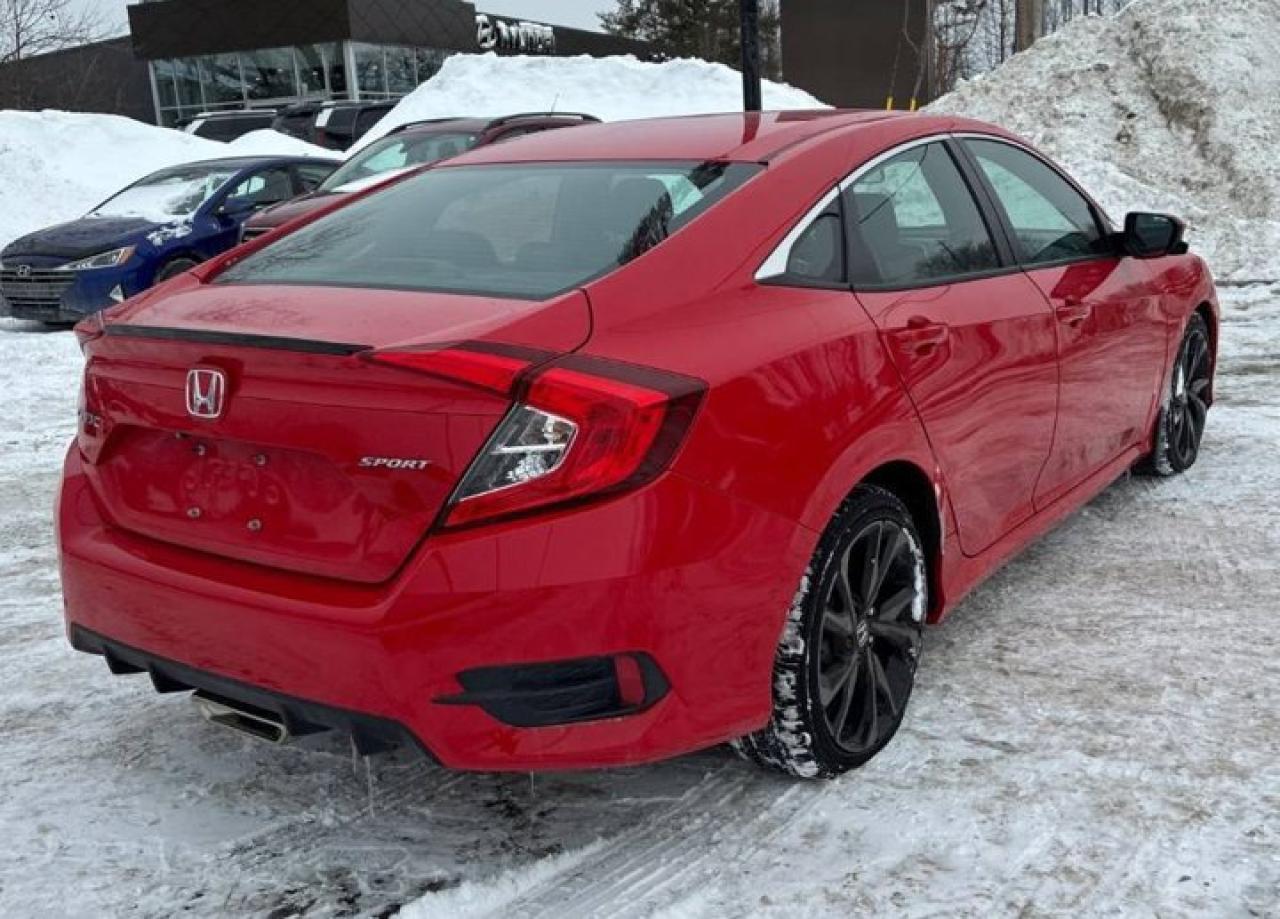 2019 Honda Civic Sedan Sport Sedan | Sunroof | Heated Seats | Adaptive Cruise | Remote Start | CarPlay | Rear Cam & More ! Photo