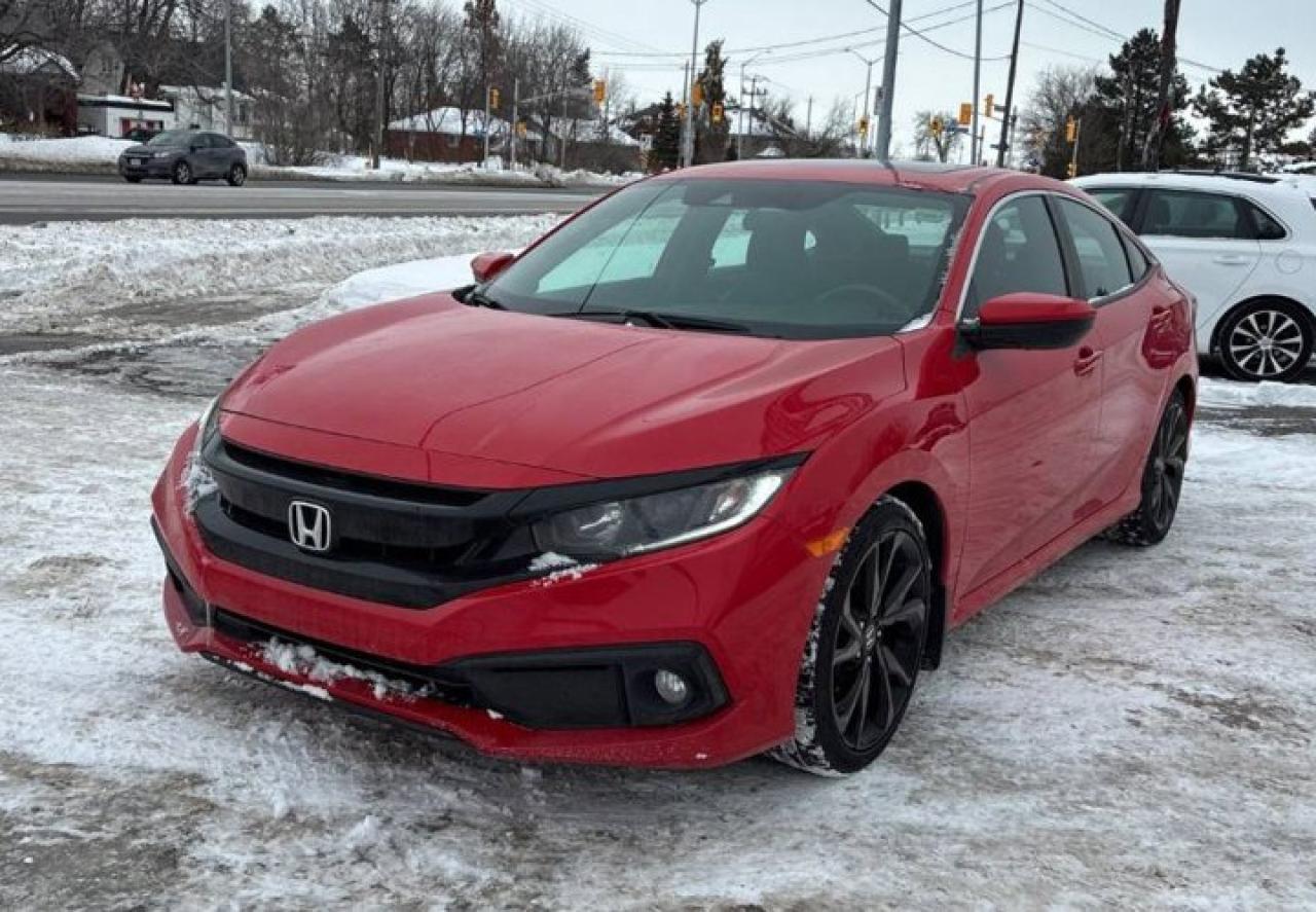 2019 Honda Civic Sedan Sport Sedan | Sunroof | Heated Seats | Adaptive Cruise | Remote Start | CarPlay | Rear Cam & More ! Photo