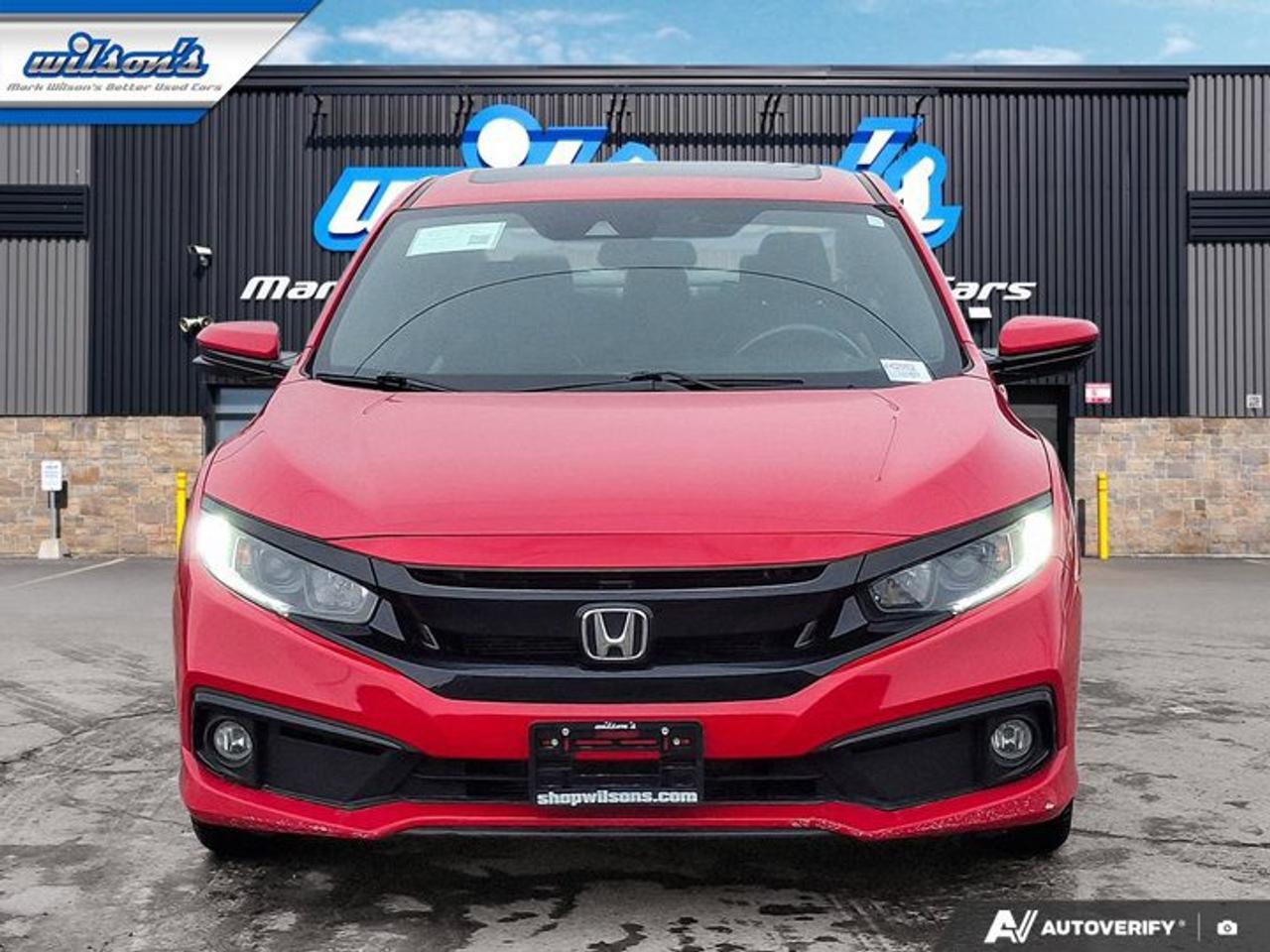 2019 Honda Civic Sedan Sport Sedan | Sunroof | Heated Seats | Adaptive Cruise | Remote Start | CarPlay | Rear Cam & More ! Photo