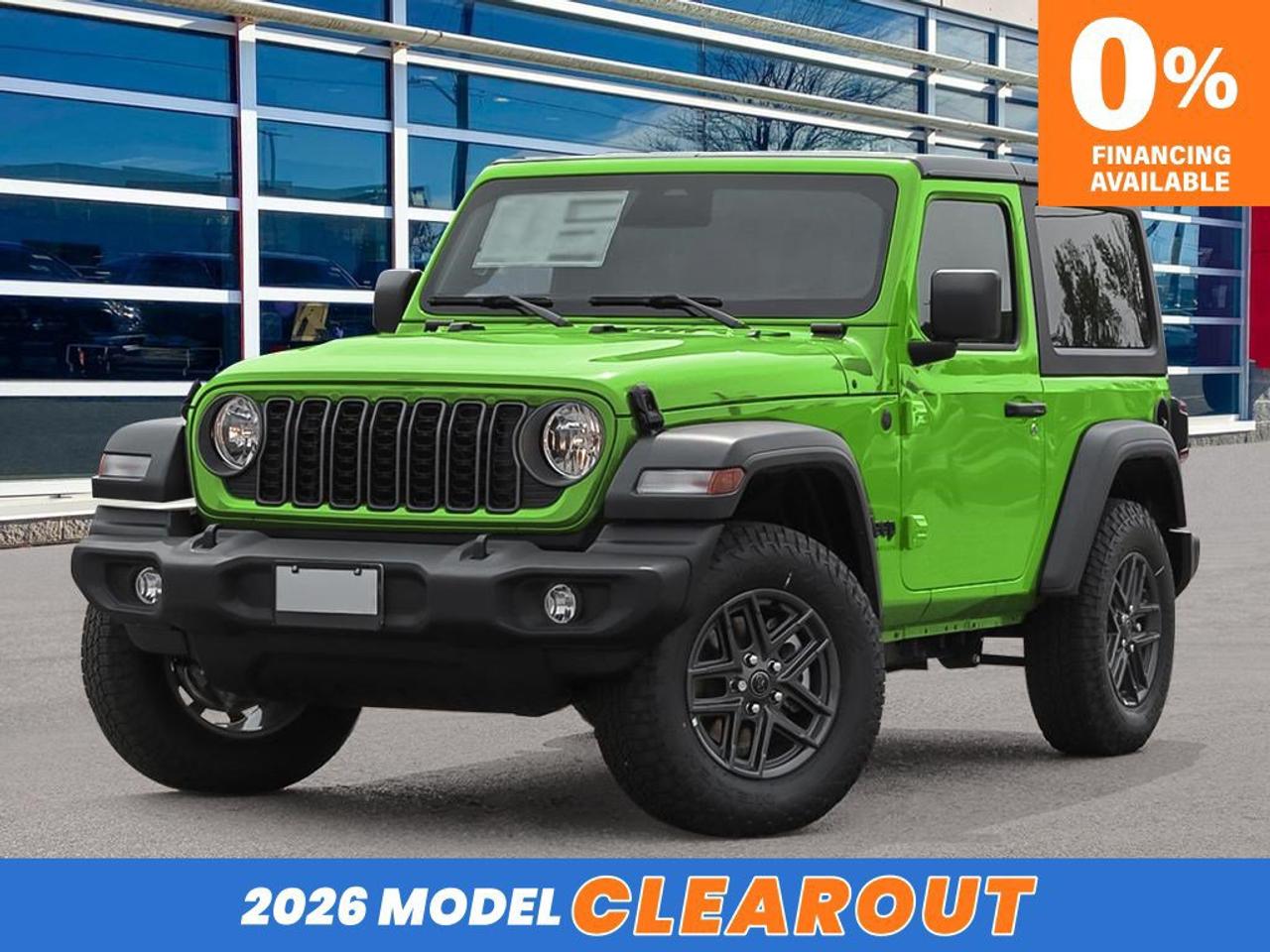 2026 Jeep Wrangler Sport S| Trailer Tow| Side steps| LED light Group| Photo0