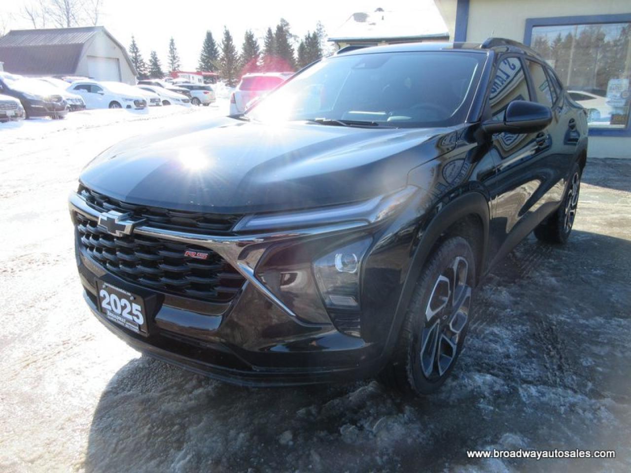 2025 Chevrolet Trax LIKE NEW 2-RS-MODEL 5 PASSENGER 1.2L - TURBO.. LEATHER.. HEATED SEATS & WHEEL.. BACK-UP CAMERA.. BLUETOOTH SYSTEM.. KEYLESS ENTRY..