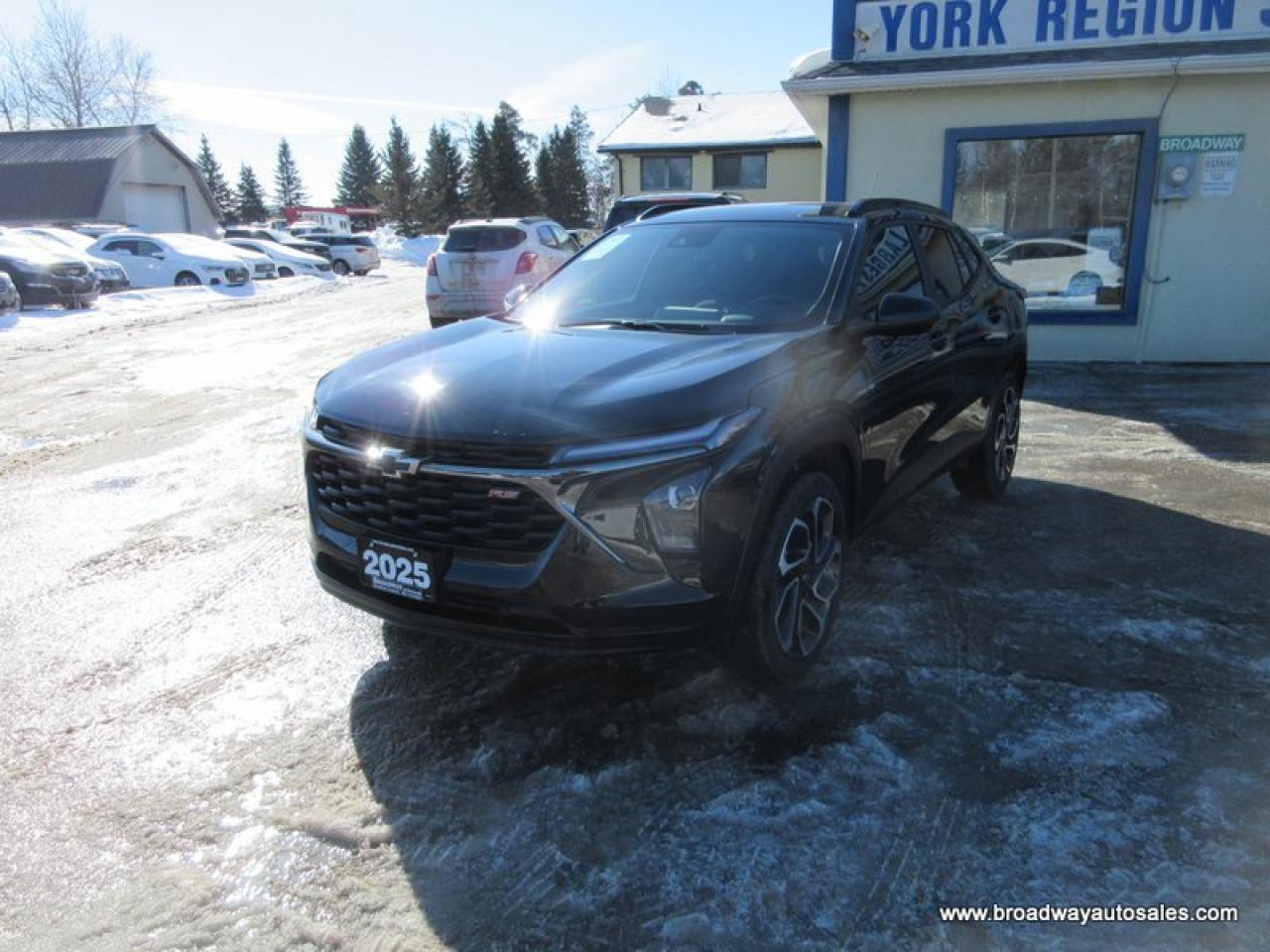 2025 Chevrolet Trax LIKE NEW 2-RS-MODEL 5 PASSENGER 1.2L - TURBO.. LEATHER.. HEATED SEATS & WHEEL.. BACK-UP CAMERA.. BLUETOOTH SYSTEM.. KEYLESS ENTRY.. Photo