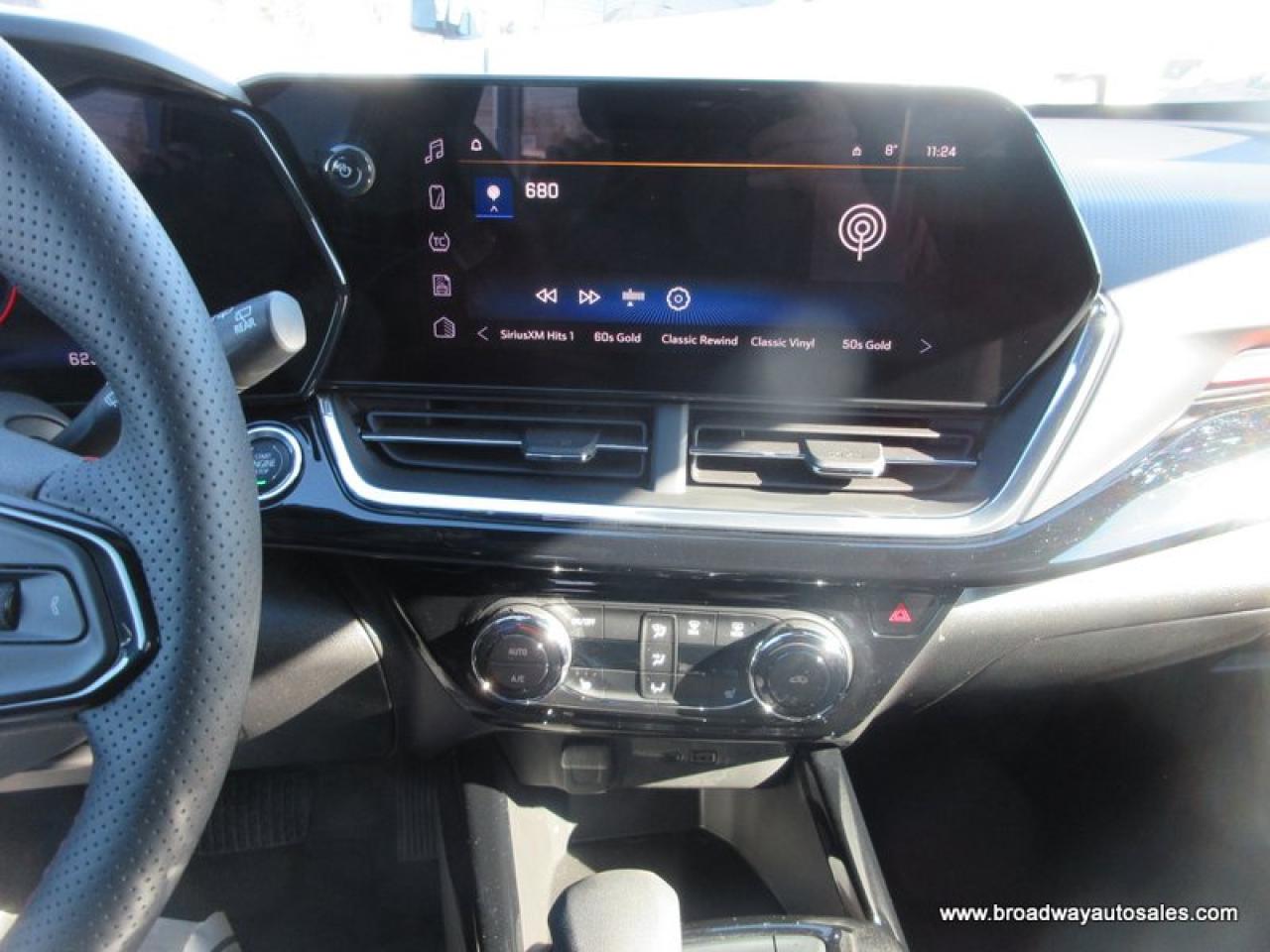 2025 Chevrolet Trax LIKE NEW 2-RS-MODEL 5 PASSENGER 1.2L - TURBO.. LEATHER.. HEATED SEATS & WHEEL.. BACK-UP CAMERA.. BLUETOOTH SYSTEM.. KEYLESS ENTRY.. Photo