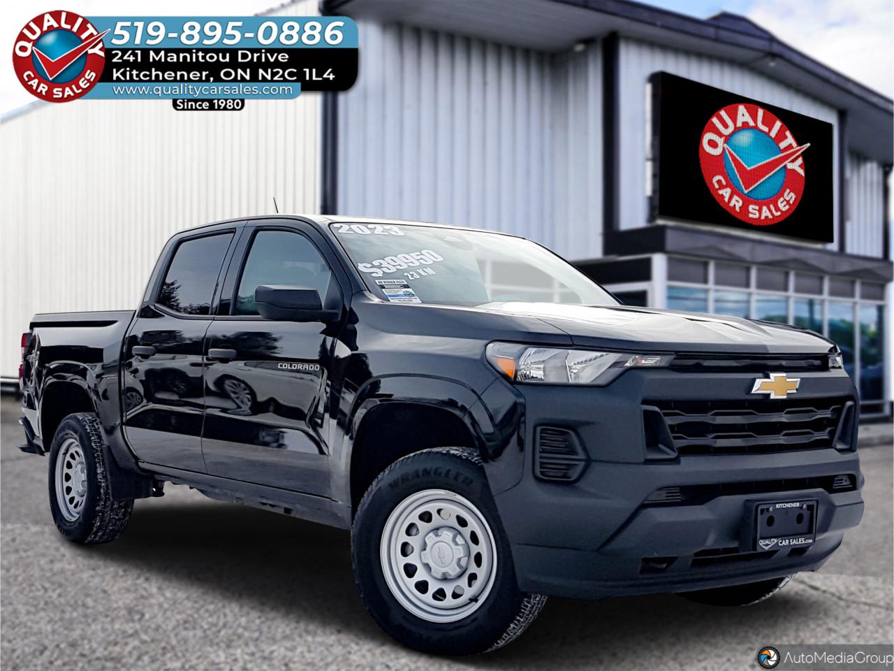 2023 Chevrolet Colorado WT Crew Cab 4x4 *ONLY 23,000 KM*
