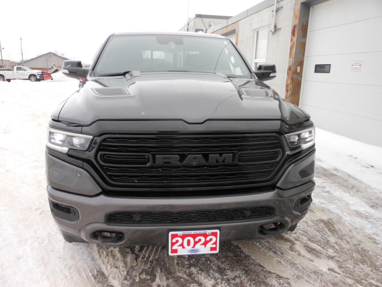 2022 RAM 1500 Limited Crew Cab SWB 4WD | DIESEL | One Owner | 5/160 Chrysler Warranty Photo4