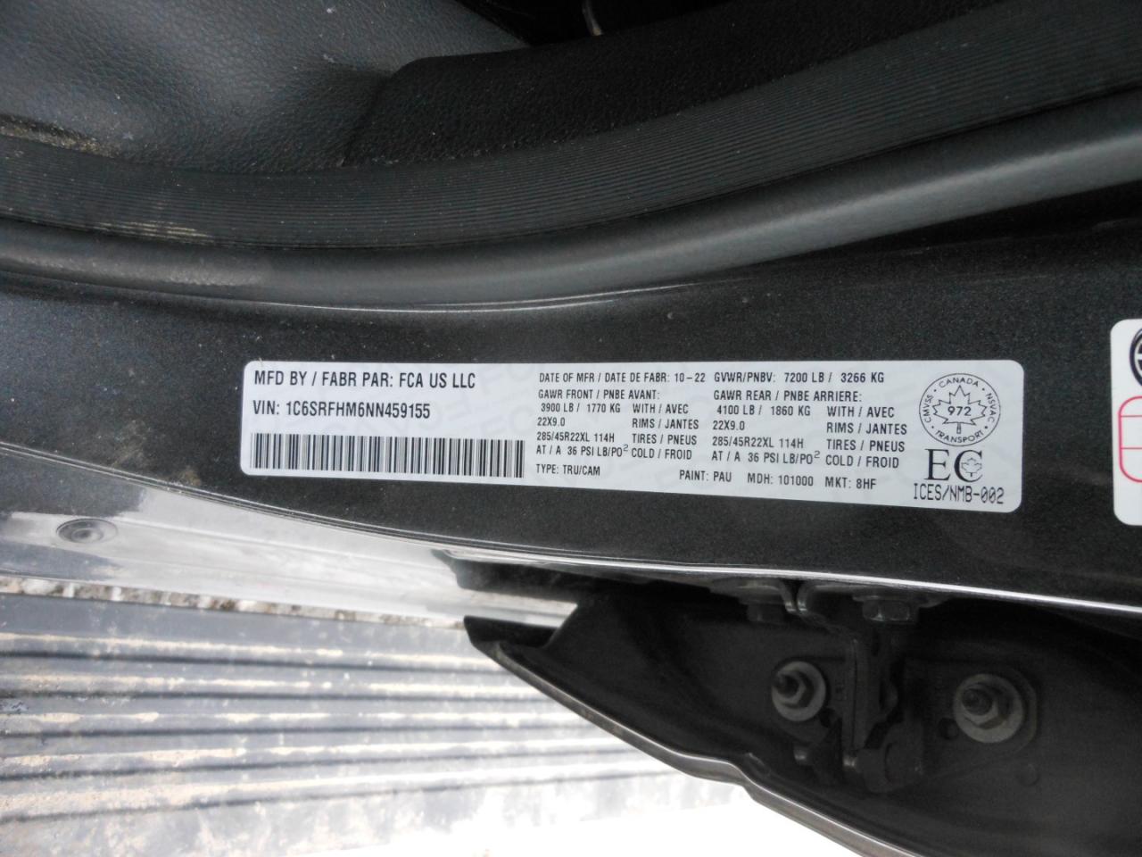 2022 RAM 1500 Limited Crew Cab SWB 4WD | DIESEL | One Owner | 5/160 Chrysler Warranty Photo