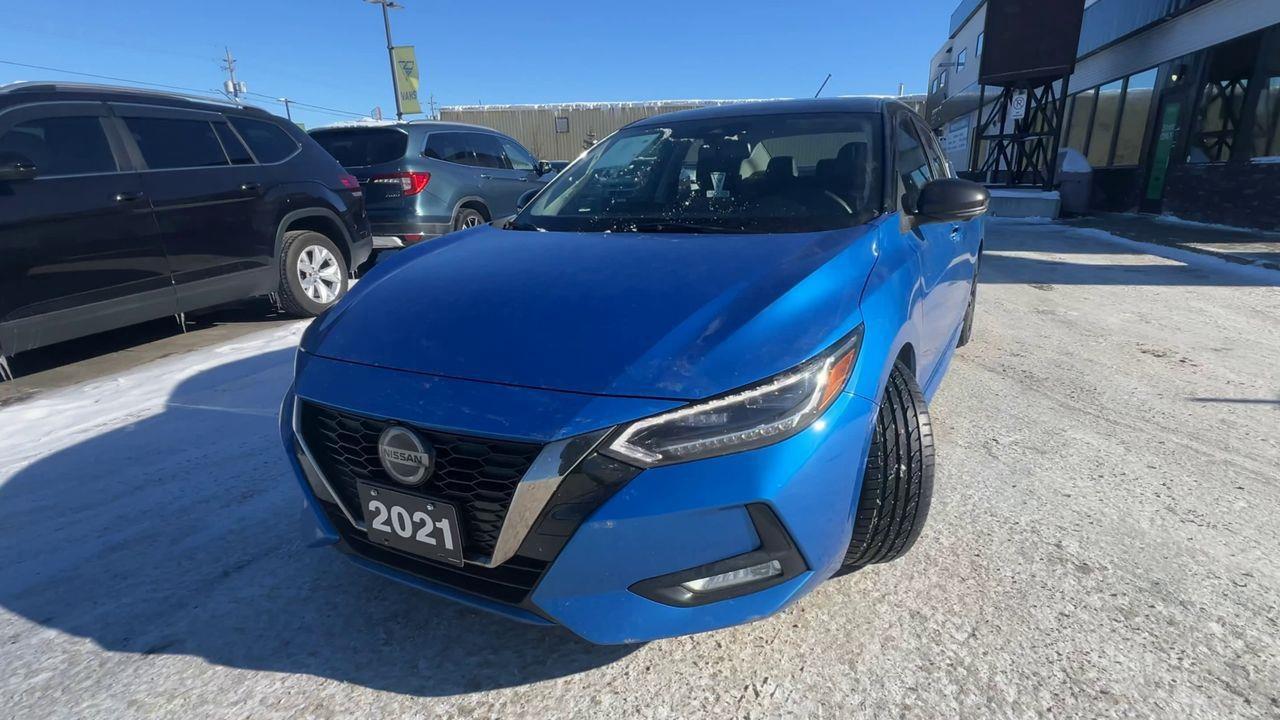 2021 Nissan Sentra SR FWD, MOONROOF, HEATED LEATER SEATS!! Photo3