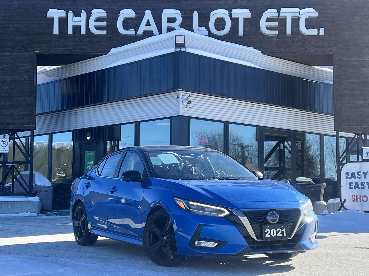 2021 Nissan Sentra SR FWD, MOONROOF, HEATED LEATER SEATS!! Photo0