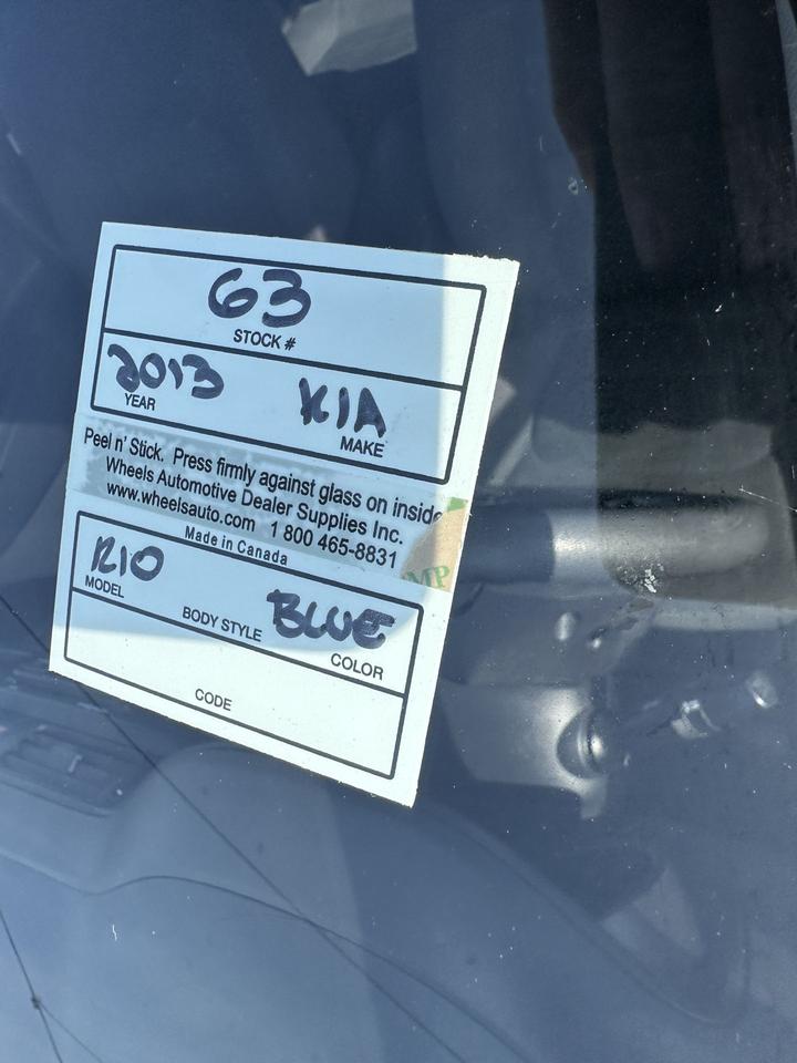 2013 Kia Rio LX+, RUNS AND DRIVES GREAT, AS IS SPECIAL Photo