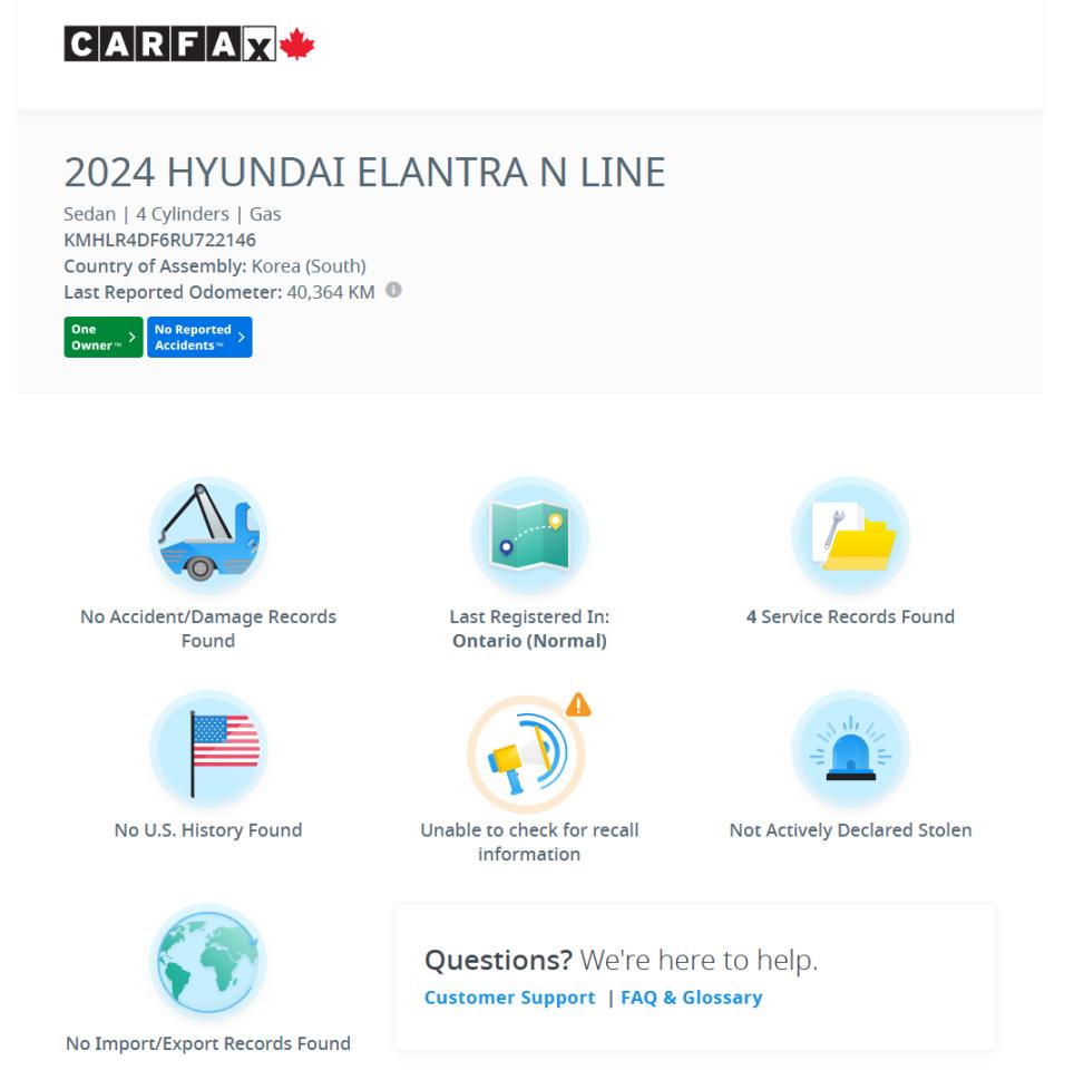 2024 Hyundai Elantra N Line Ultimate+ONE OWNER+CLEAN CARFAX Photo7