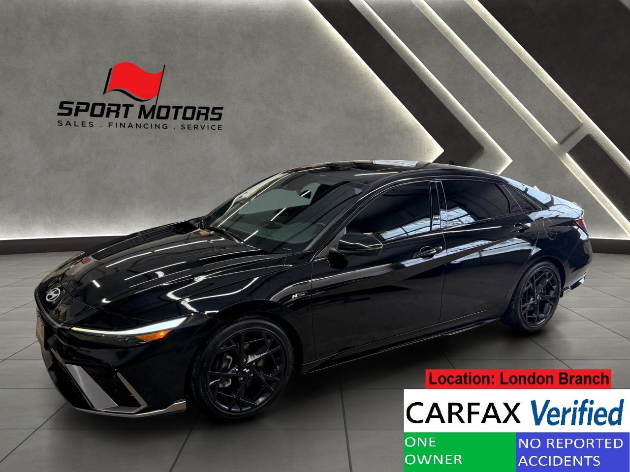 2024 Hyundai Elantra N Line Ultimate+ONE OWNER+CLEAN CARFAX Photo