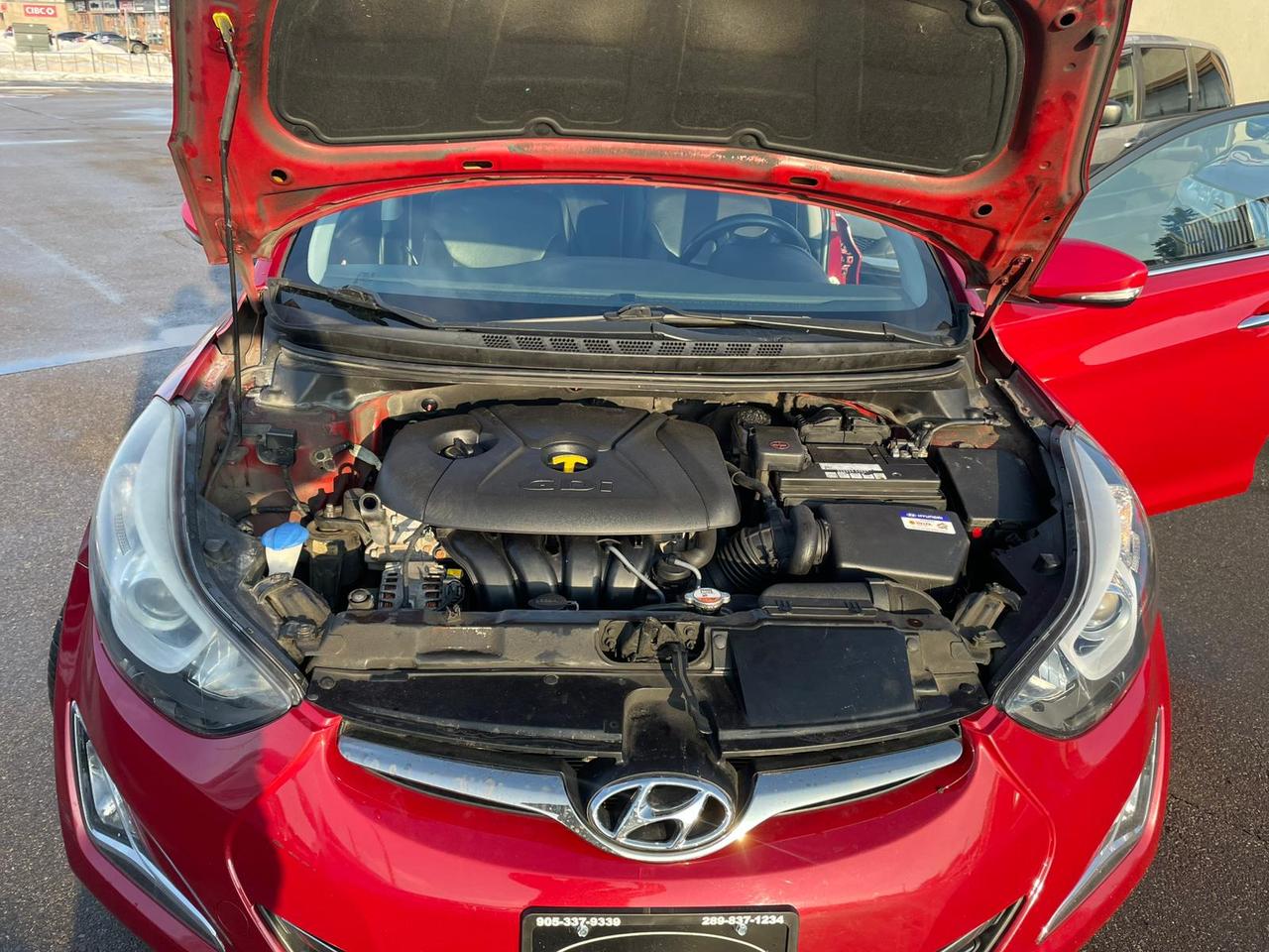 2016 Hyundai Elantra AUTO LIMITED NAVIGATION NO ACCIDENT LEATHER SUNROO Photo