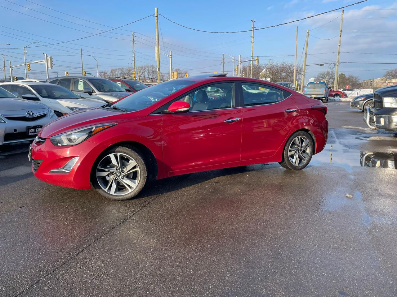 2016 Hyundai Elantra AUTO LIMITED NAVIGATION NO ACCIDENT LEATHER SUNROO Photo2