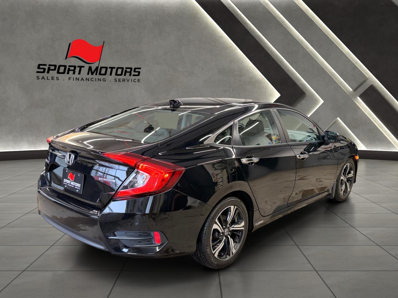 2017 Honda Civic Touring+Leather+Roof+CLEAN CARFAX Photo11