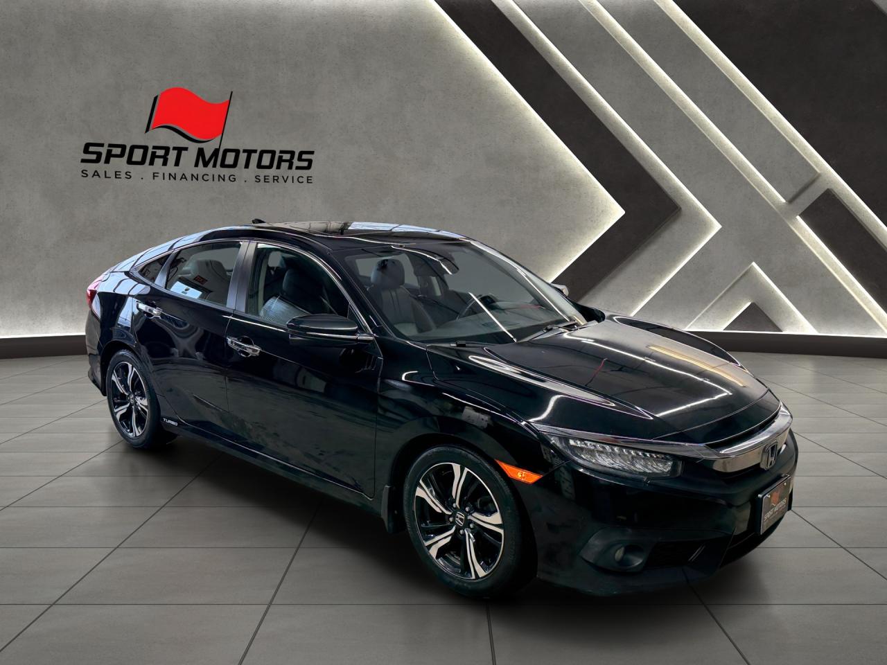 2017 Honda Civic Touring+Leather+Roof+CLEAN CARFAX Photo76