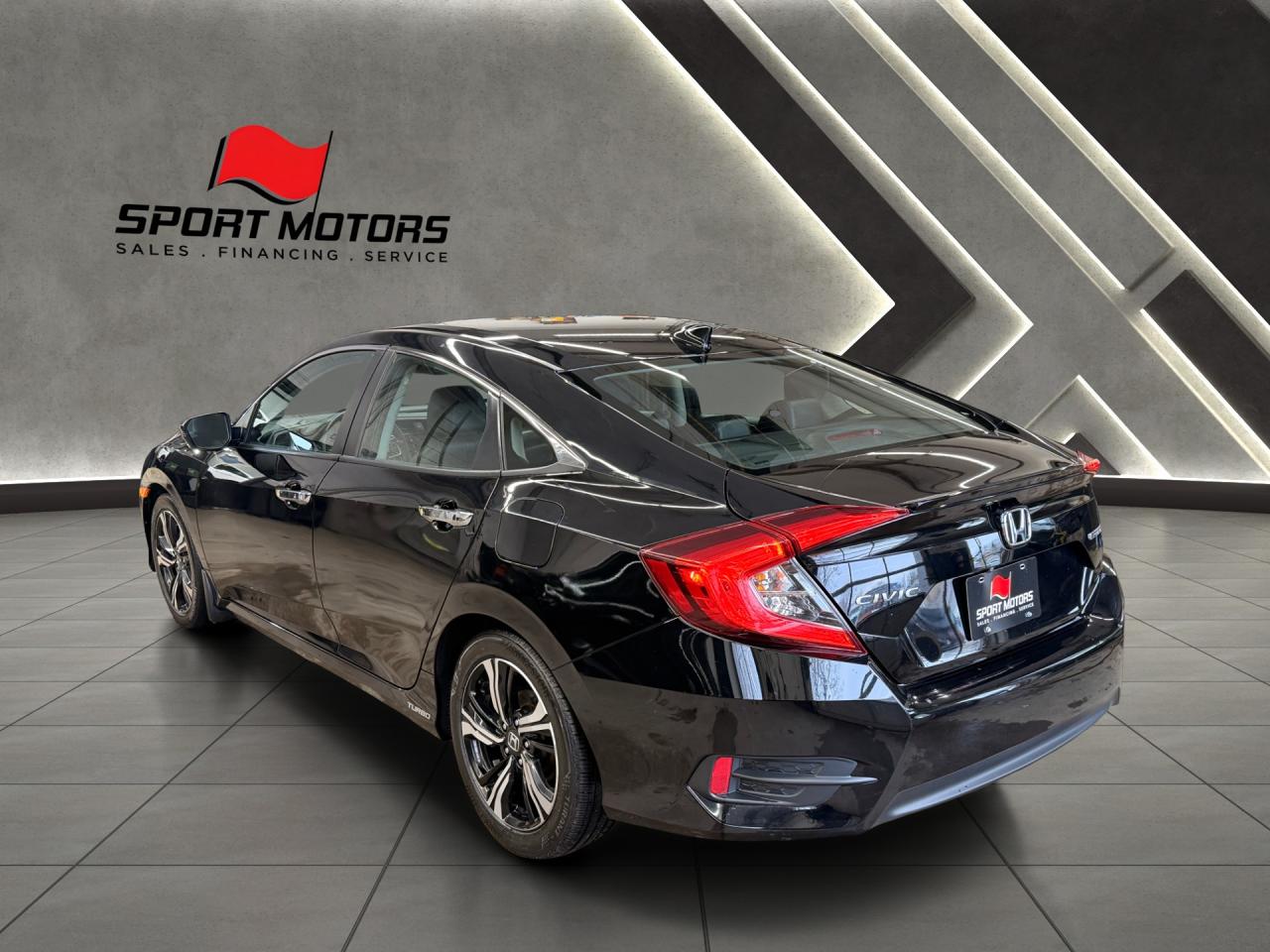2017 Honda Civic Touring+Leather+Roof+CLEAN CARFAX Photo9