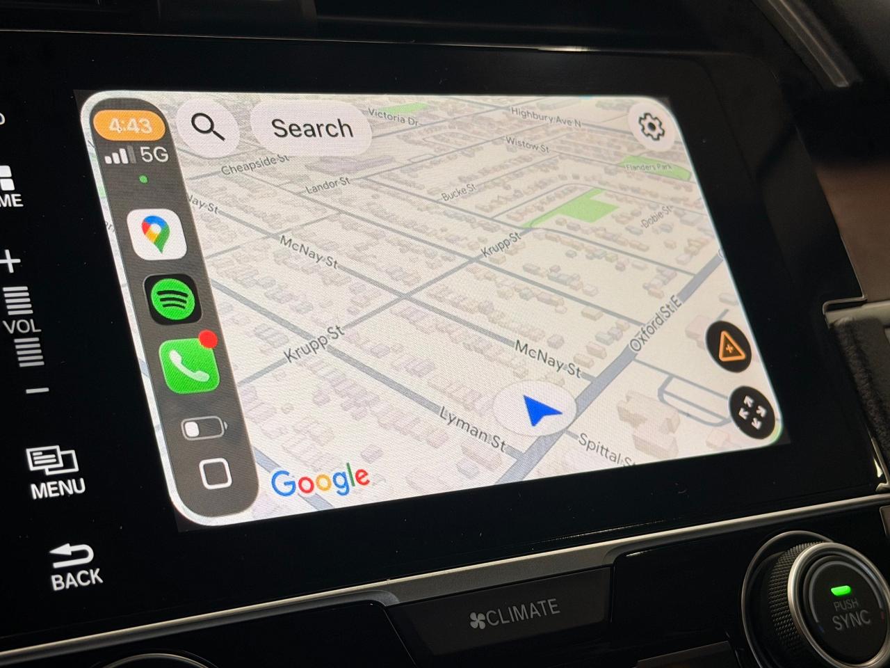 2017 Honda Civic Touring+Leather+Roof+CLEAN CARFAX Photo98