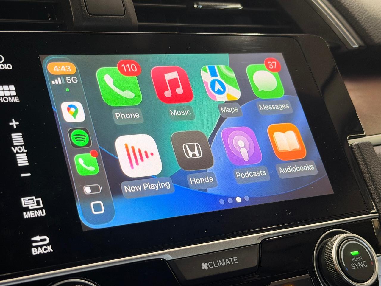 2017 Honda Civic Touring+Leather+Roof+CLEAN CARFAX Photo96