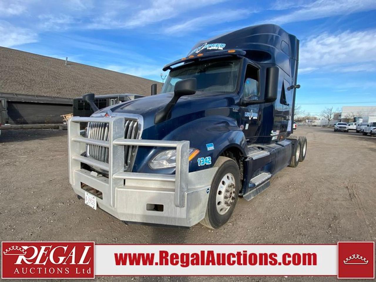 OFFERS WILL NOT BE ACCEPTED BY EMAIL OR PHONE - THIS VEHICLE WILL GO ON TIMED ONLINE AUCTION.<br><br/>VEHICLE DESCRIPTION <br/>Stock #: 20057 <br/>Lot #: 5239 <br/>Reserve Price: Not Set <br/>CarProof Report: Available at www.RegalAuctions.com <br/><br/>IMPORTANT DECLARATION <br/>Finance Repo: This vehicle has been seized or surrendered to a creditor or bankruptcy trustee. <br/> * NAVISTAR A26 - 15,691 HR * GVWR 53,200LBS * CVIP 10/2026 *  <br/>Active Status: This vehicles title is listed as Active Status. <br/> Live Online Bidding: This vehicle will be available for bidding over the internet, visit www.RegalAuctions.com to register. <br/> <br/>The simple solution to selling your car or truck. Bring your clean vehicle in with your Drivers License and current Registration and well put it on the auction block at our next sale.<br/><br/>www.RegalAuctions.com