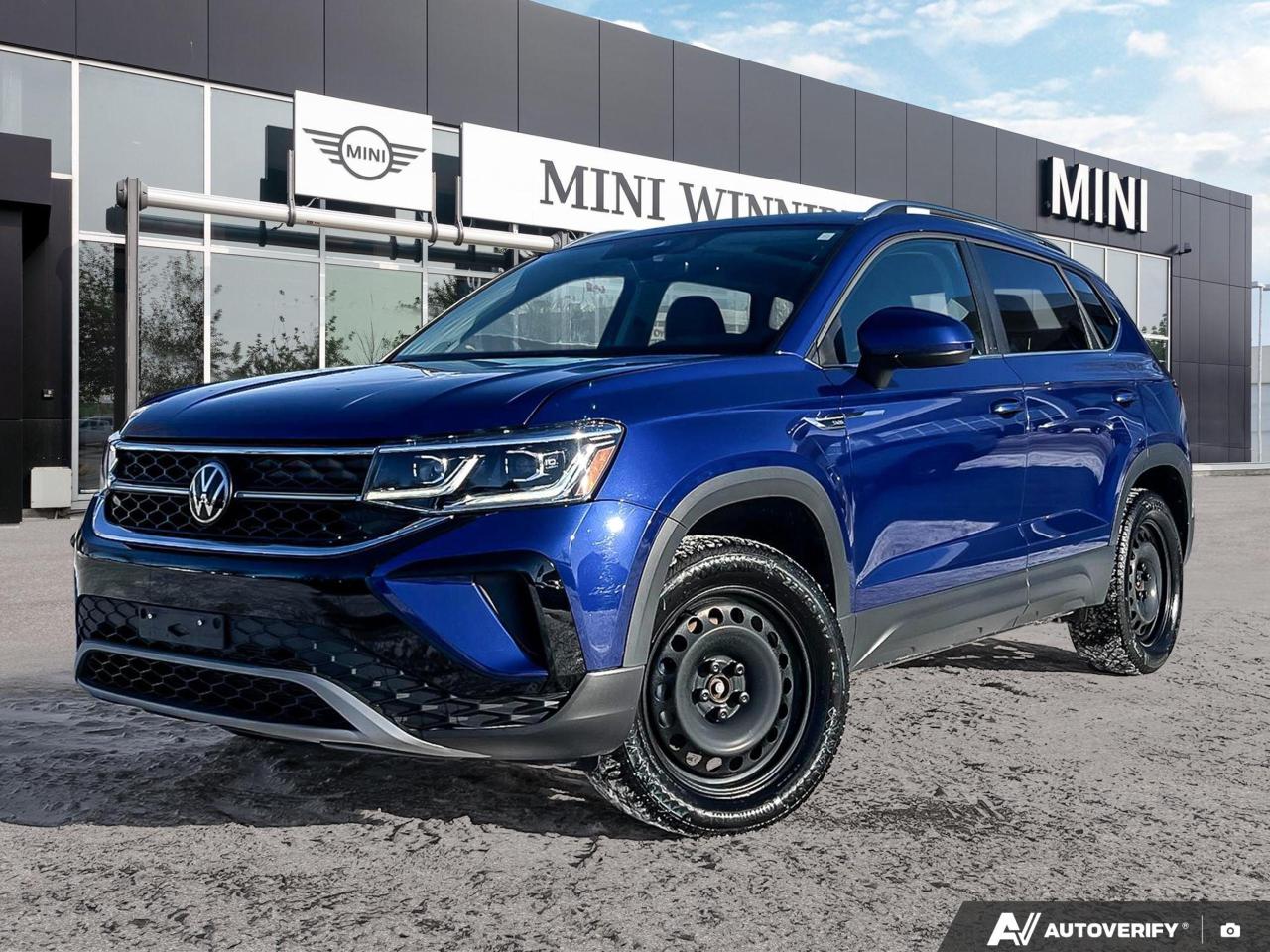 Used 2024 Volkswagen Taos Highline | 4Motion | Sunroof | Leather | Winter Tires | for sale in Winnipeg, MB