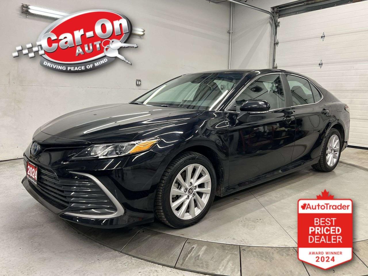 Hybrid w/ Heated seats, Android Auto/ Apple CarPlay, 17-inch alloys, adaptive cruise control, pre-collision system, lane departure warning, backup camera, dual-zone climate control, keyless entry w/ push start, power seats, power mirrors, power locks, power windows, automatic headlights w/ auto highbeams, Bluetooth and drive mode selector!!*This car was used as a previous daily rental*