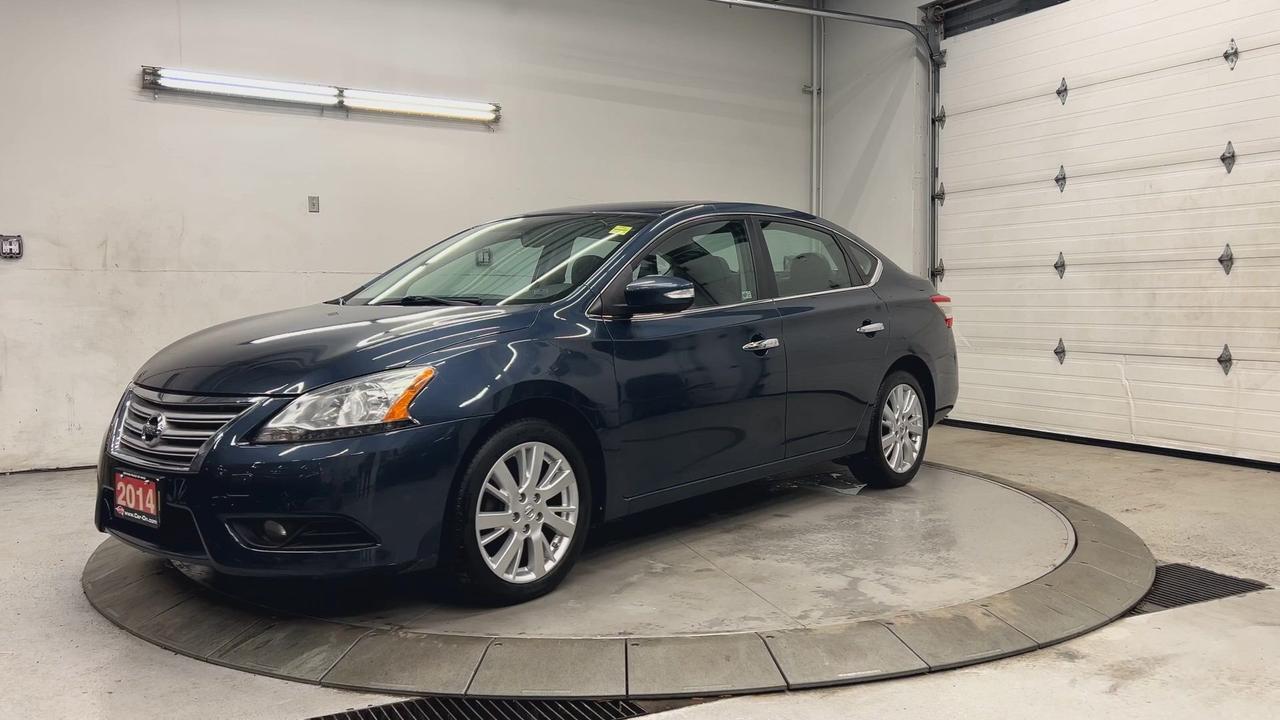 2014 Nissan Sentra SL | LOW KMS! | HTD LEATHER | SUNROOF | BLUETOOTH Photo